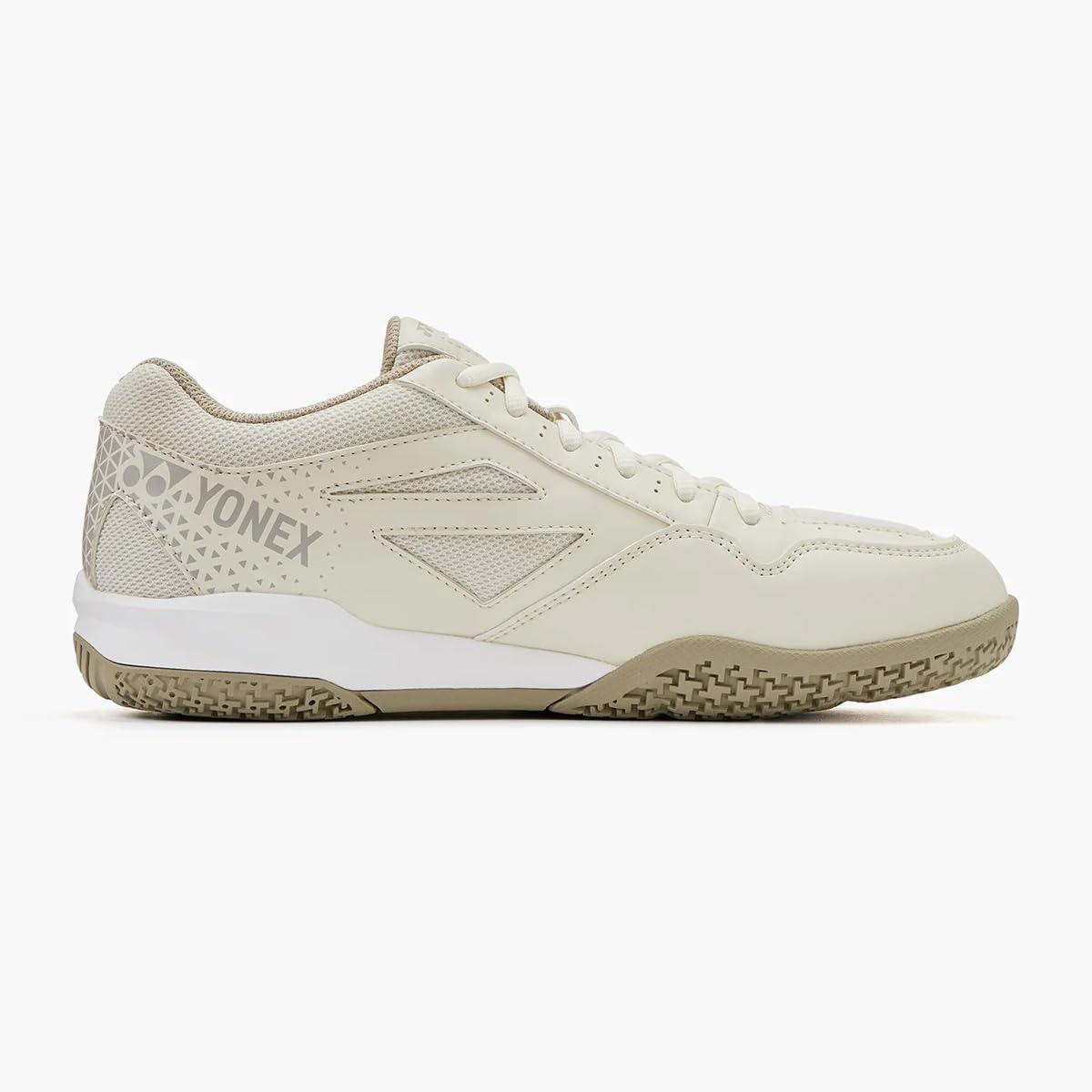 YONEX Power Cushion Strider Ray - Men'S Badminton Shoes Beige Size 9 - Lightweight Indoor Shoe with Power Cushion Cushioning, Grip & Stability - Ideal for Training & Tournament
