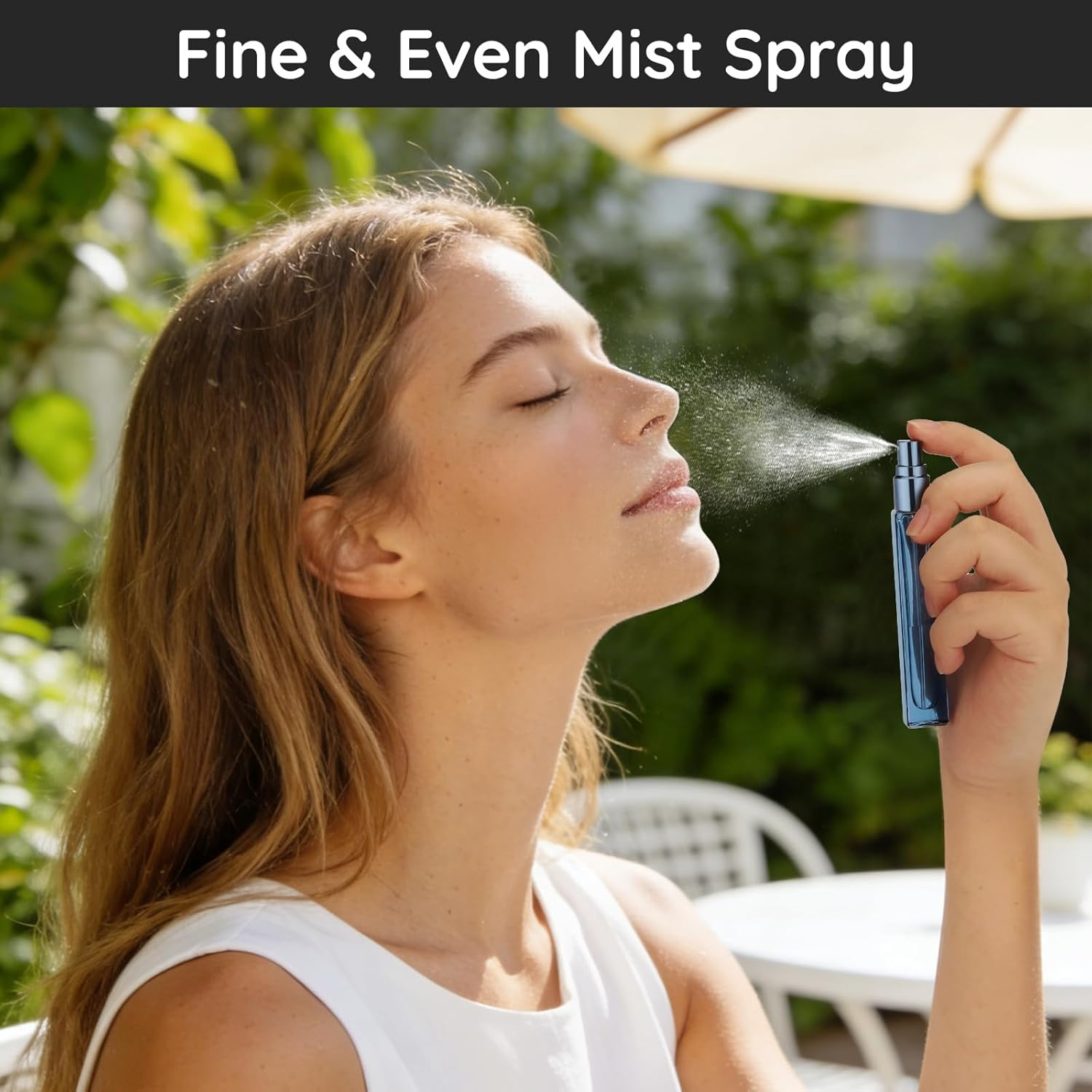 Segbeauty Perfume Travel Bottle Refillable, 5 Pcs Perfume Atomiser 10Ml Glass, Portable Travel Atomiser, Fine Mist Spray Bottle for Cologne, Toner image number 3