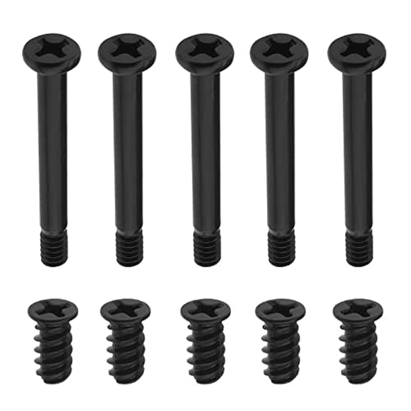 100 Pack Computer Case Fan Screws Kit,50Pcs #6-32X30Mm and 50PCS M5X10Mm Black for PC Fan Housing, Radiator and Chassis Components image number 2