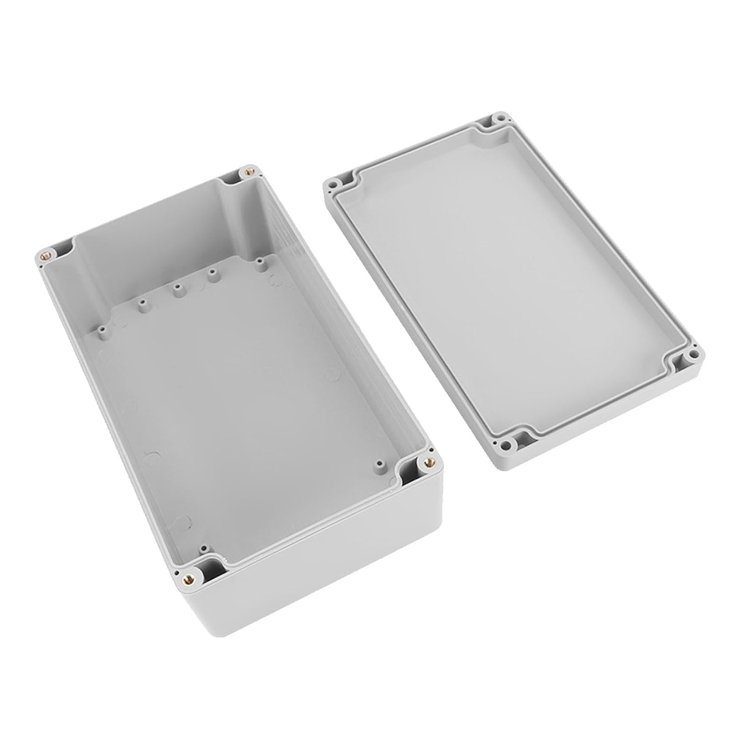 Water Resistant IP65 ABS Electrical Enclosure Box for Wiring Connection Terminal Box, Dust Water Proof Junction Box for Indoor Outdoor Use (89*59*35Mm) (115*90*55Mm) (158*90*60Mm) (200*120*75Mm)