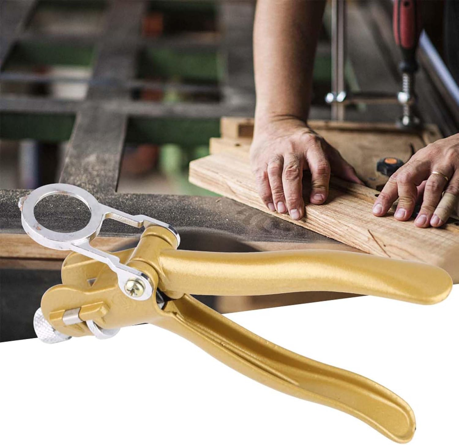 Changor Saw Set Pliers, Zinc Alloy & Copper Alloy Saw Teeth Adjusting Saw Setting Tool, Woodworking Hand Tools for Craftsmen, Durable Sturdy Design, Standard Size image number 5