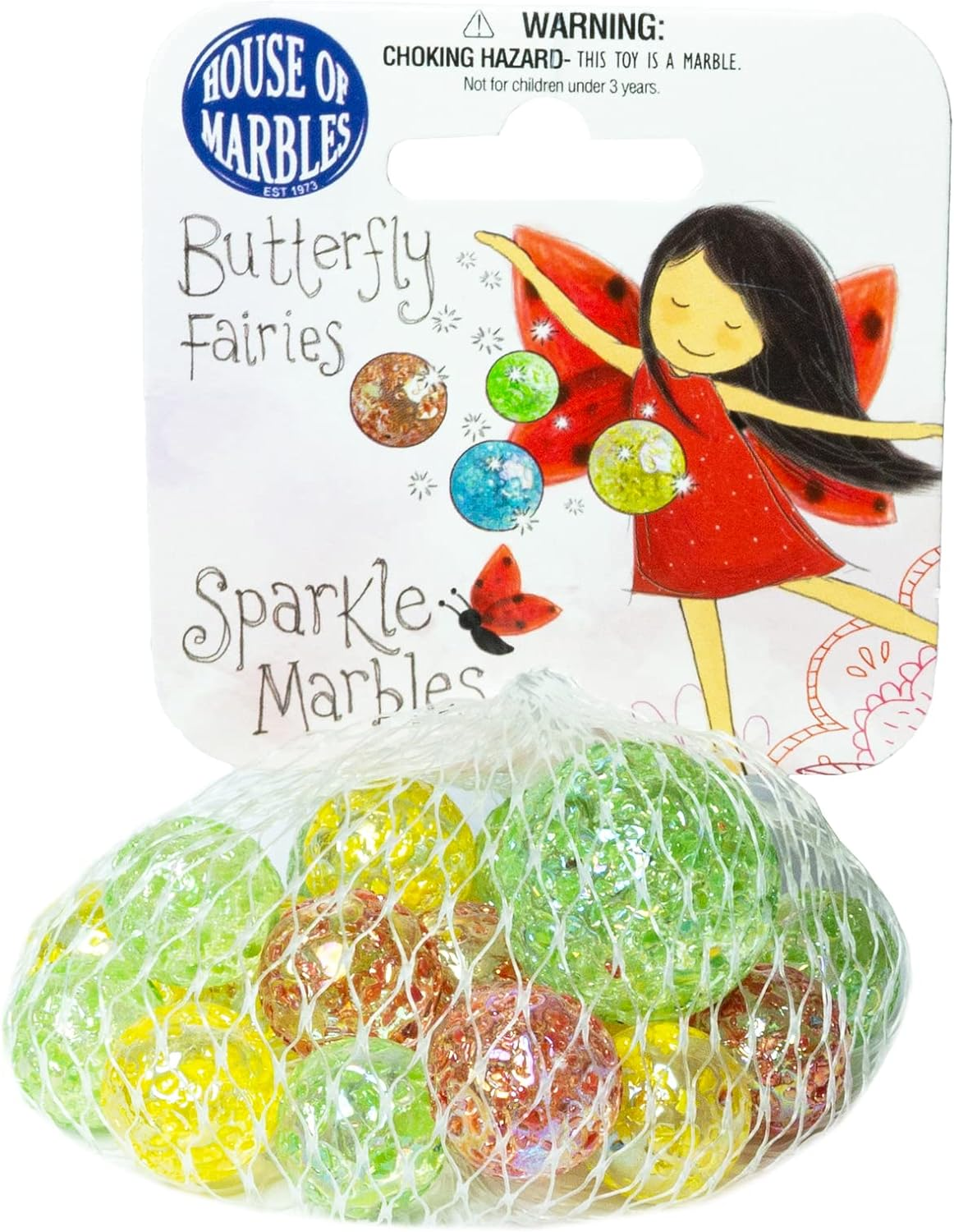 House of Marbles T-Rex Net Bag of Marbles