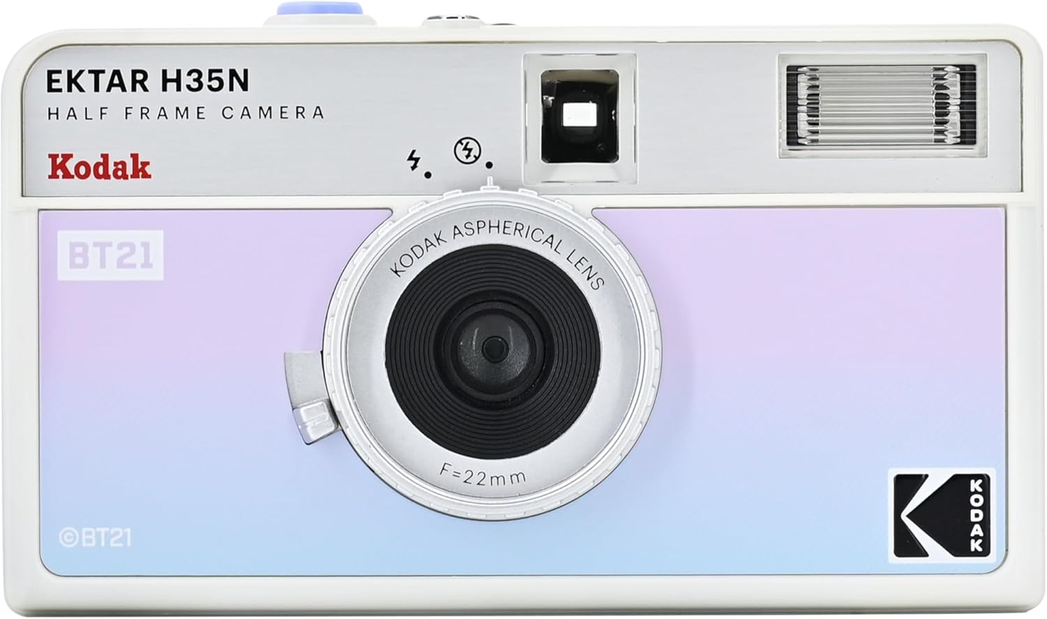 Kodak Ektar H35N Half Frame Camera Colour: Striped Green