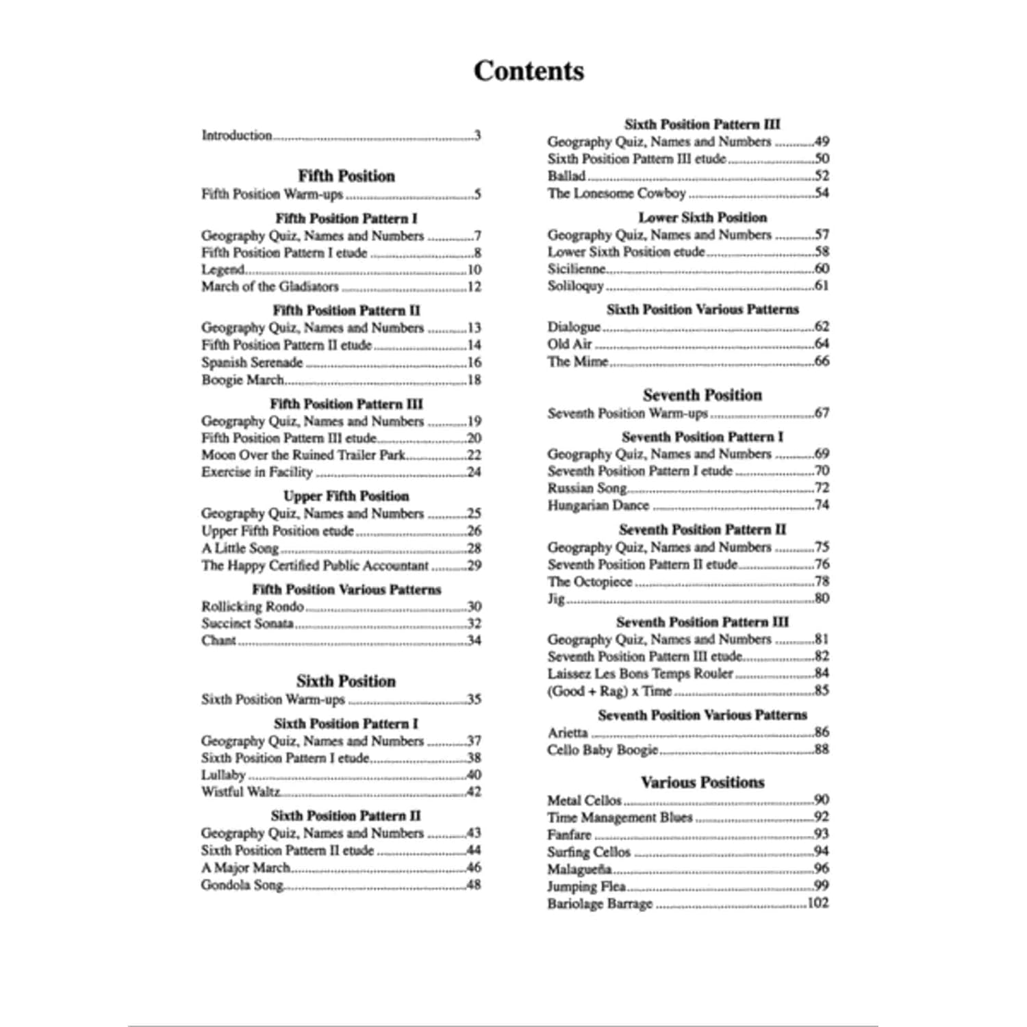 Position Pieces for Cello, Book 2 image number 1