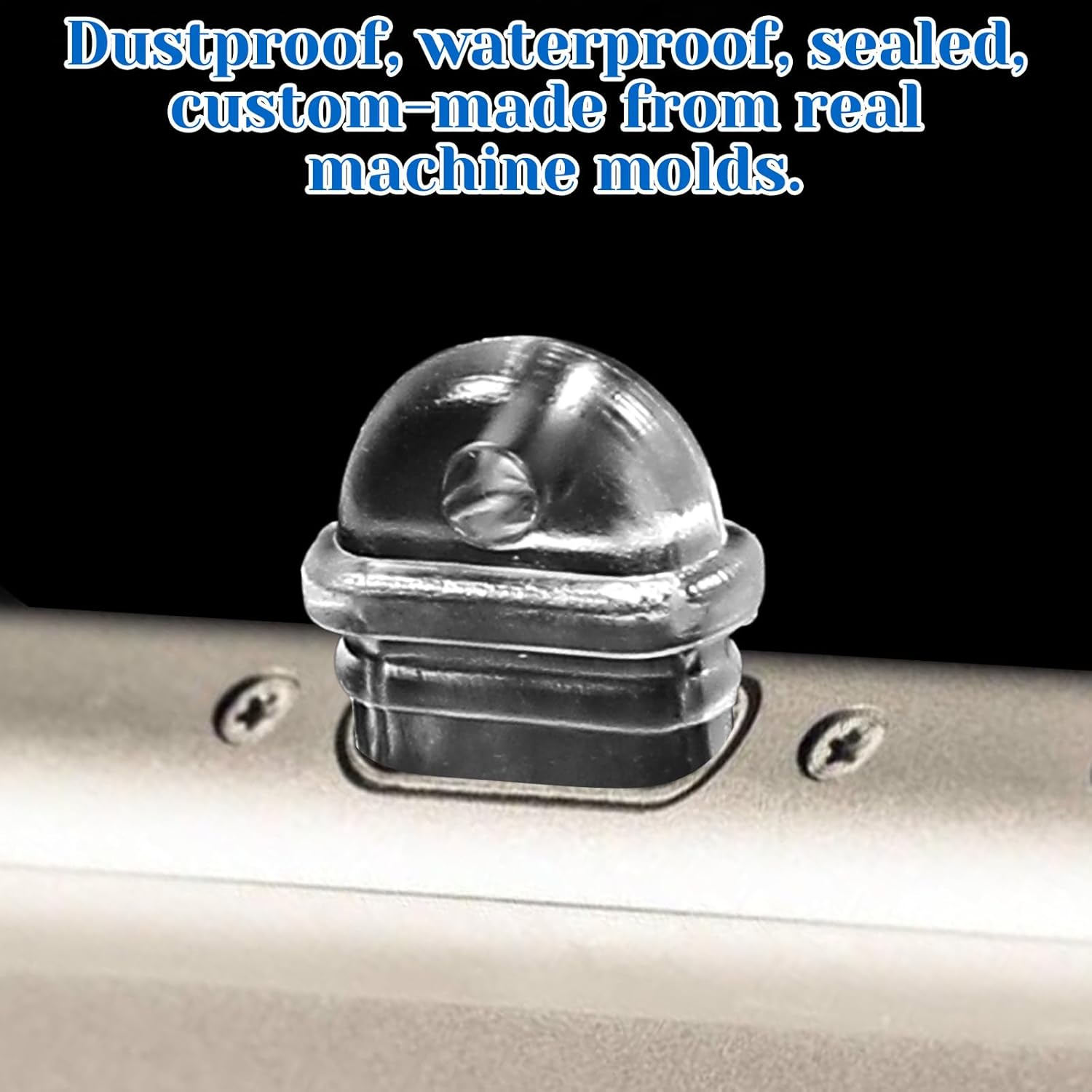 50 Pcs White anti Dust Silicone Type C Charging Port, Clear Charging Port Covers anti Plug Cover Plugs, Protector Protective Dust Plug for Phones Laptops image number 3