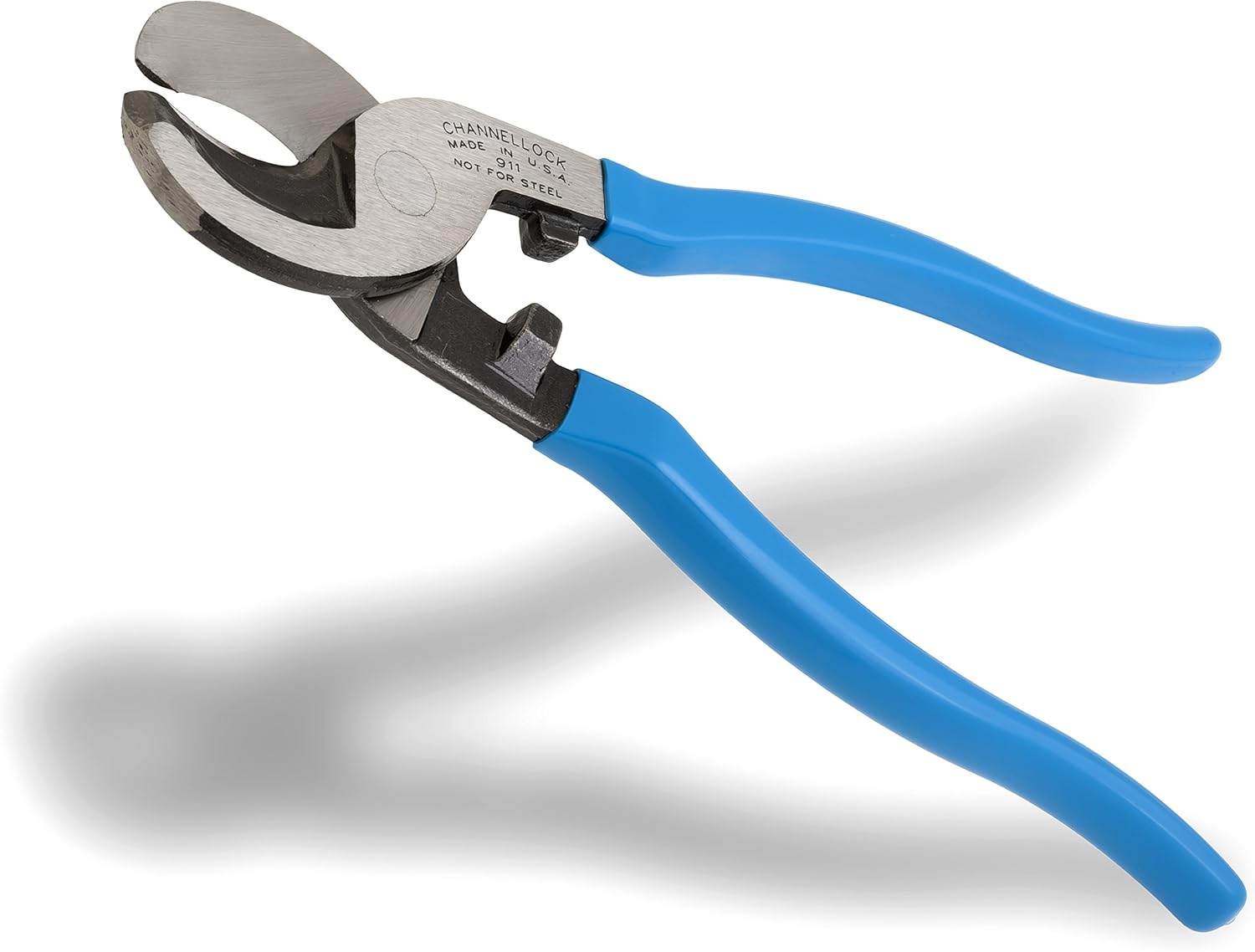 Channellock 911 9.5-Inch Cable Cutter | Ideal for Cutting Coaxial Cable, Aluminum and Copper Cabling | Pliers Forged from High Alloy Steel | Made in the USA image number 2