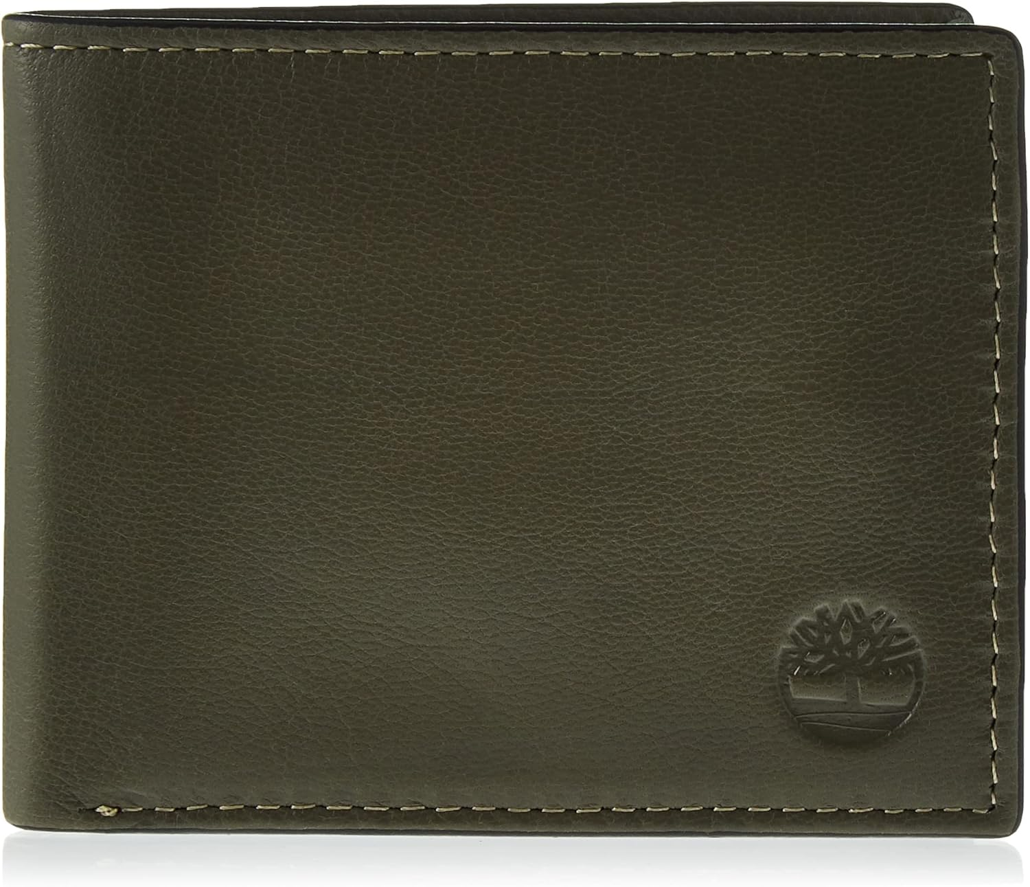 Timberland Men'S Blue Genuine Leather Slim Bifold Wallet with Flip Out ID Pocket