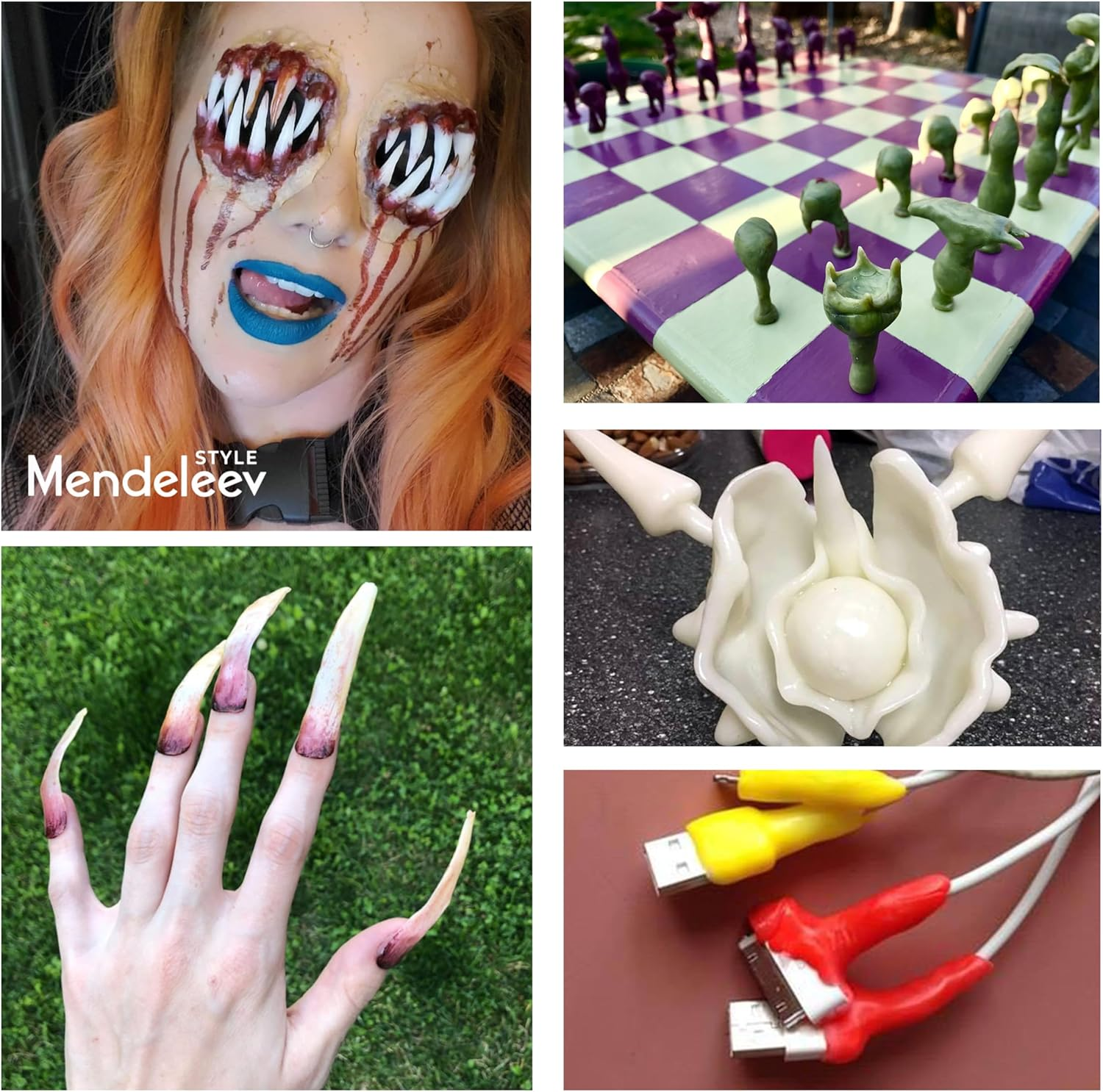 912 G Polymorph Moldable Plastic Beads Melting Pellets (2 LBS) - 912 Gram / 2 Lb image number 2