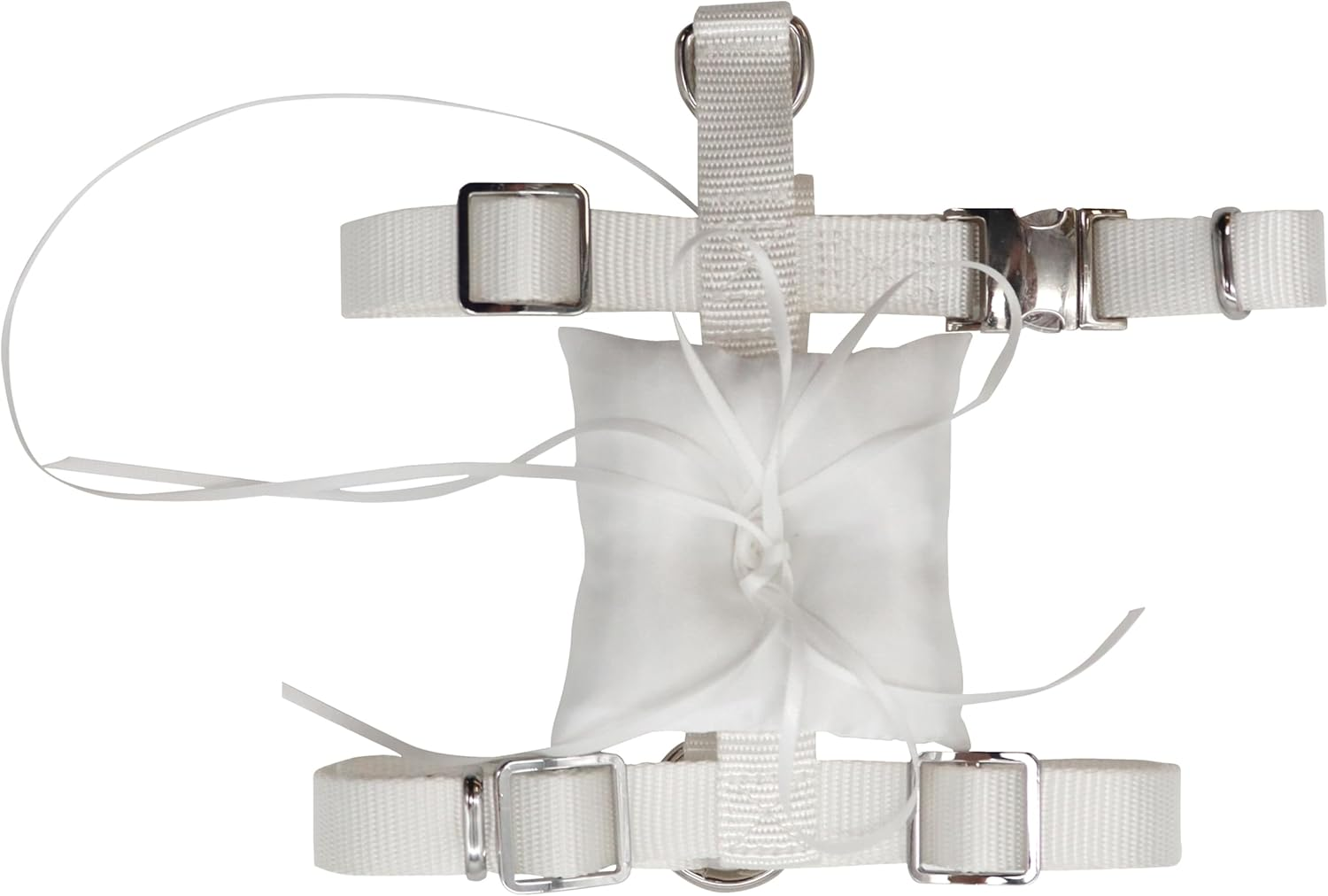 Croci Ceremony Dog Harness, Dog Harness, Dog Harness, Dog Harness, H-Shaped with Cushion for Weddings, Adjustable, M/ 48-70 Cm image number 2