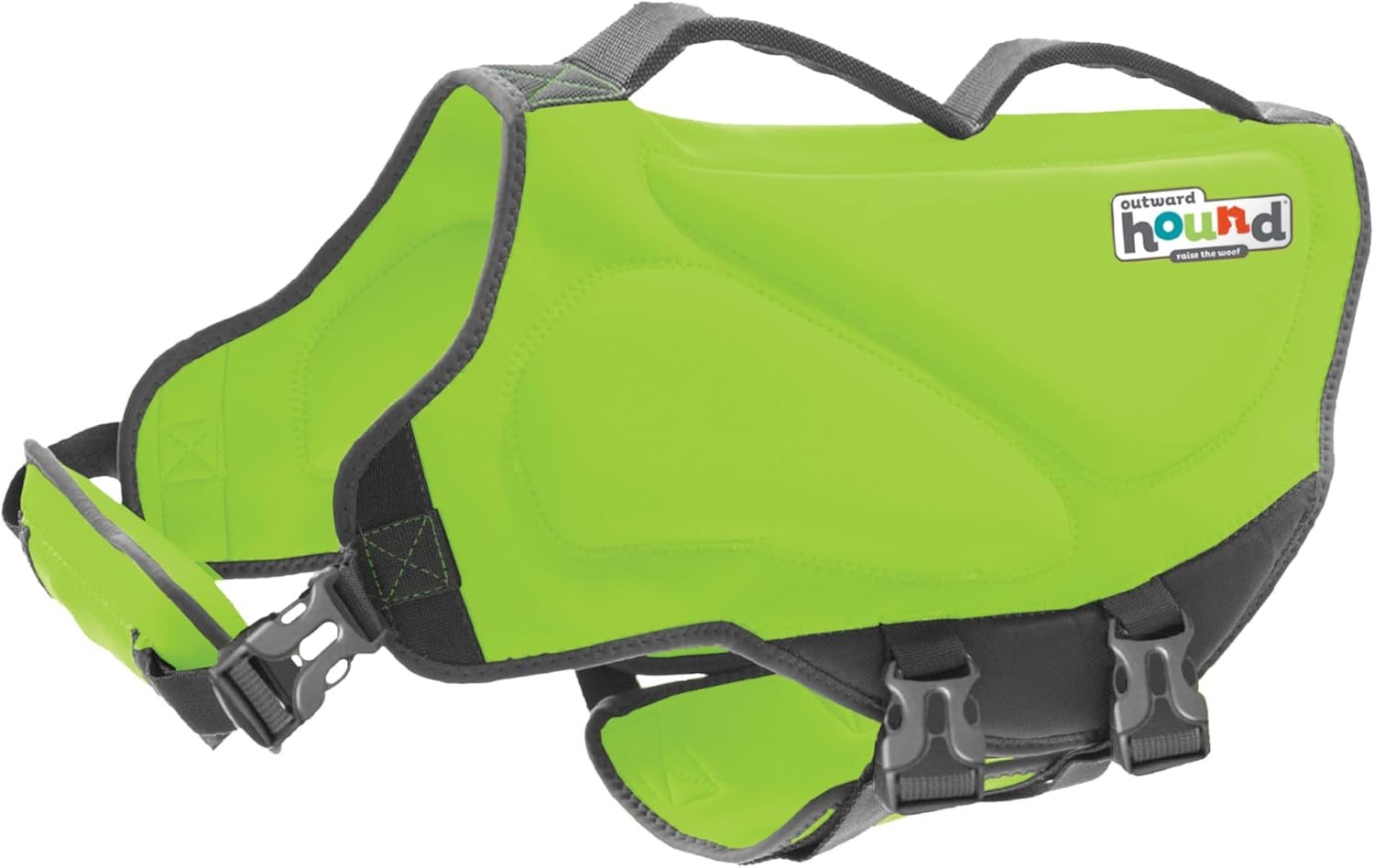 Outward Hound Dawson Swim Green Dog Life Jacket, XL image number 5