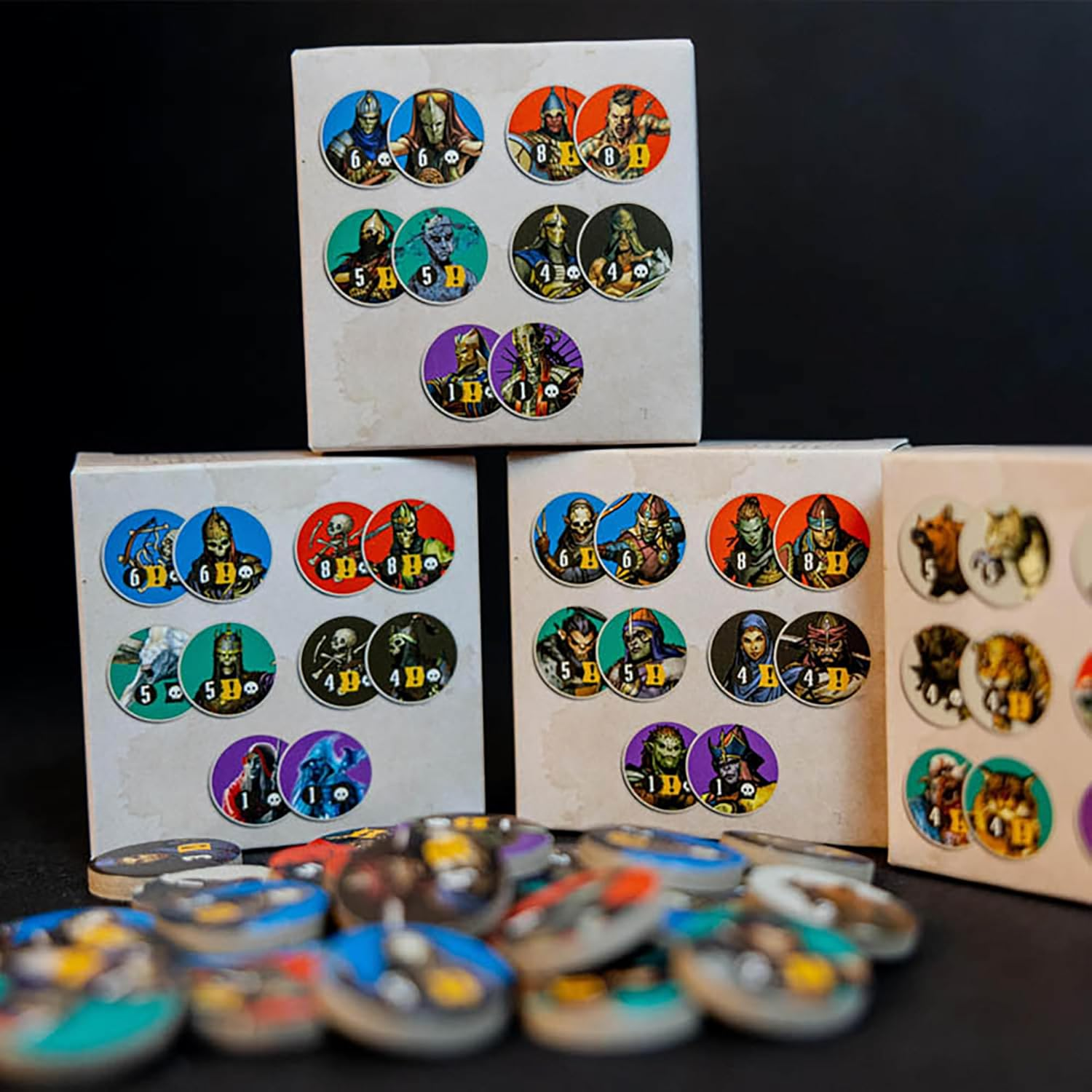 Mighty Boards: Fateforge Chronicles of Kaan - Strategy Board Game, App Story-Driven Co-Op Action Adventure, Fast-Paced Combat, Age 14+, 1-4 Players image number 1