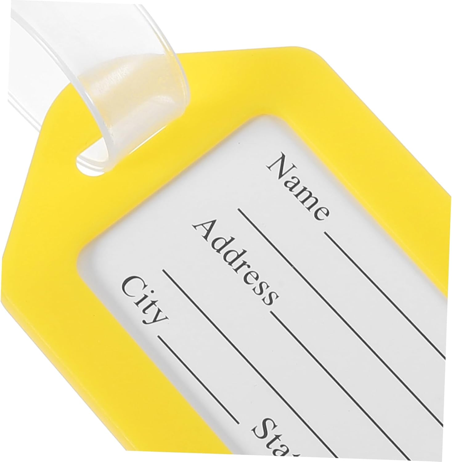 ANDRESLAD Luggage Tag Id Suitcase Tag Luggage Cute for Traveling Name Holder Holder Attachment