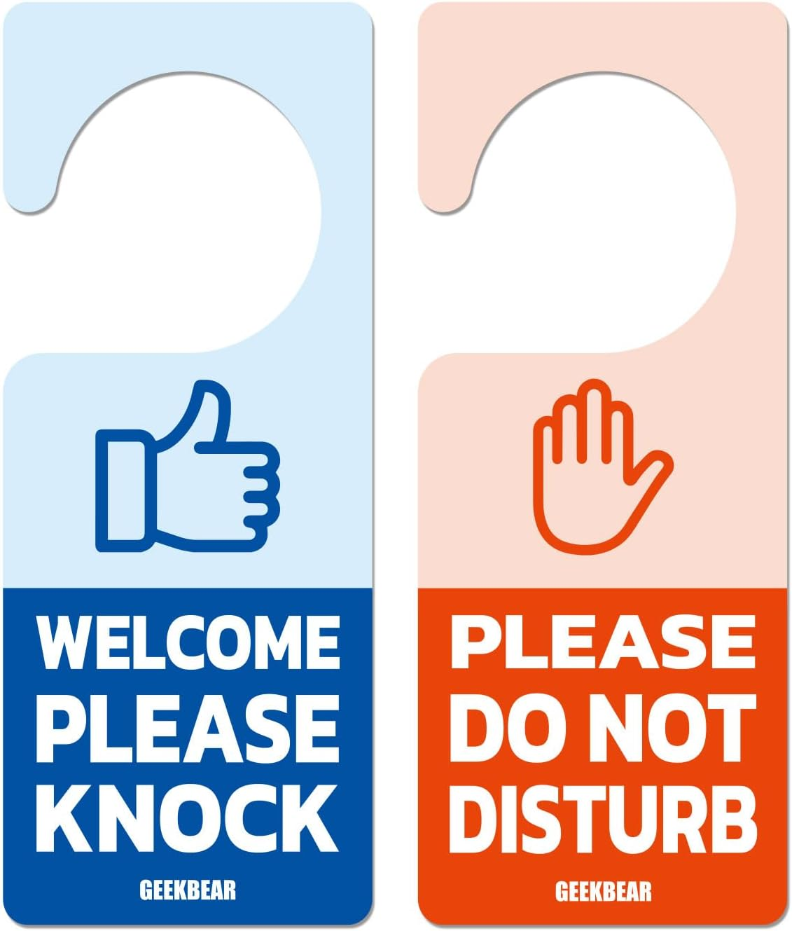 Do Not Disturb Door Hanger Sign (06. Dance, 2 Pack)