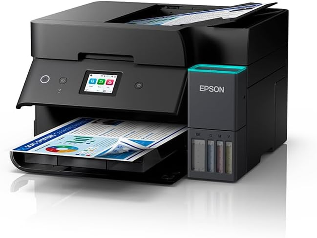 Epson Ecotank ET-4950 Wireless All-In-One A4 Ink Tank Printer+#502 Ink Bottle [C11CL40501]-NES image number 1