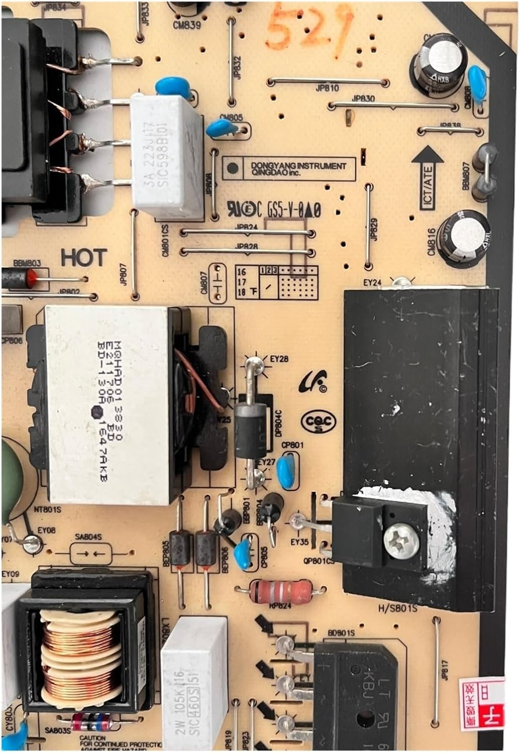 TV Power Board BN44-00852A=BN44-00852C, Suitable for TV UN43J5020AF UN43J5200AFXZA TV Motherboard Parts image number 5