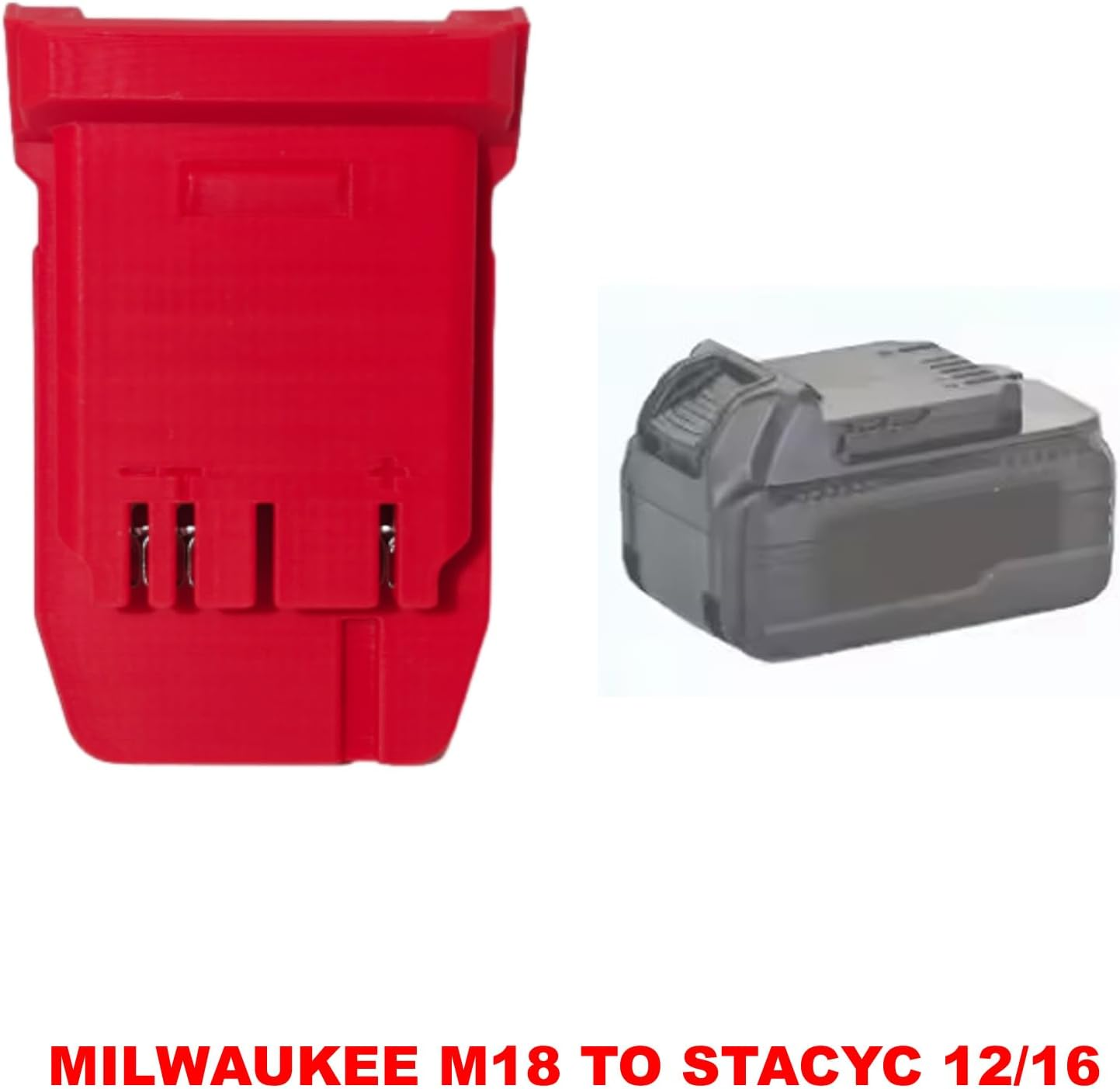 For Milwaukee M18 to STACYC Battery Adapter &ndash; Run 12"/16" Electric Kids Bikes with M18 Power Tool Battery