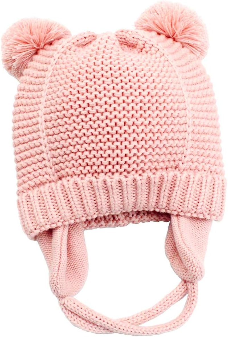 Baby Hat with Cute Earflap Warm Fleece Lining 0-36 Months Winter