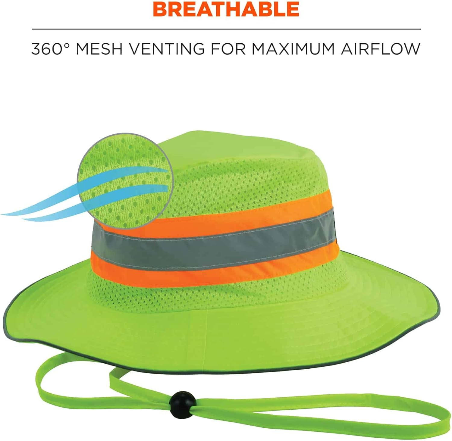 Ergodyne Glowear Class Headwear Hi-Vis Ranger Hat image number 2