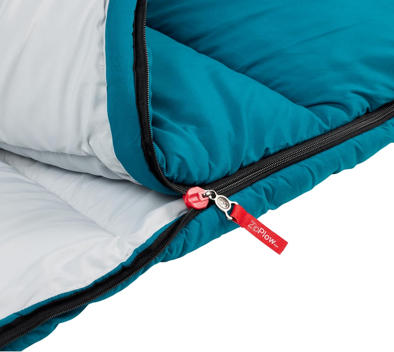 Coleman Mudgee -3&deg;C Kids Sleeping Bag | 175X75Cm, Cold Weather, Polyester Fill with Extra Heat Retention, XL Stuff Sack, Brushed Polyester Shell & Lining, Comfort Cuff for Neck, Easy to Pack image number 2