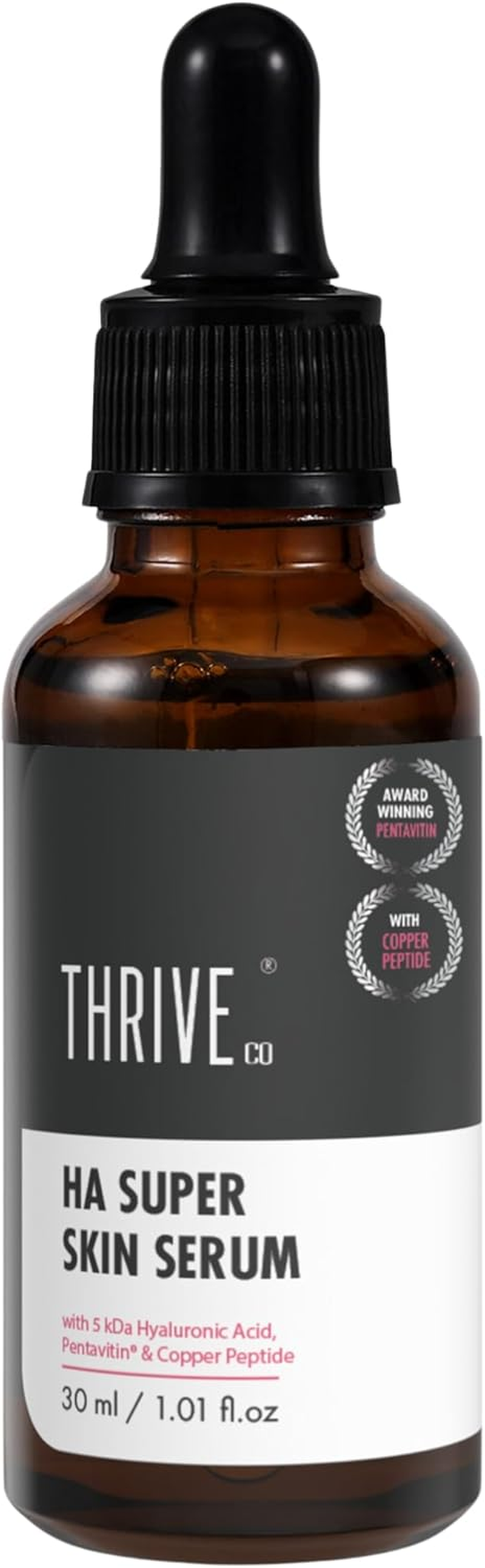 Thriveco 5Kda Hyaluronic Acid Super Skin Serum for Face, under Eye & Neck, 30Ml: for Plumping, Wrinkle-Reduction, Anti-Pigmentation image number 5