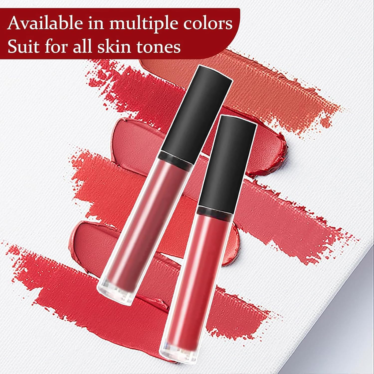 Lassi Lips Staining Lip Oil, Lassie Lip Staining Oils, Beryse Lip Stain Oil, 12 Colors Cream Texture Lipstick, Light and Non-Sticky, Non-Fading, Suitable for Women to Carry (#7) - 10 image number 5