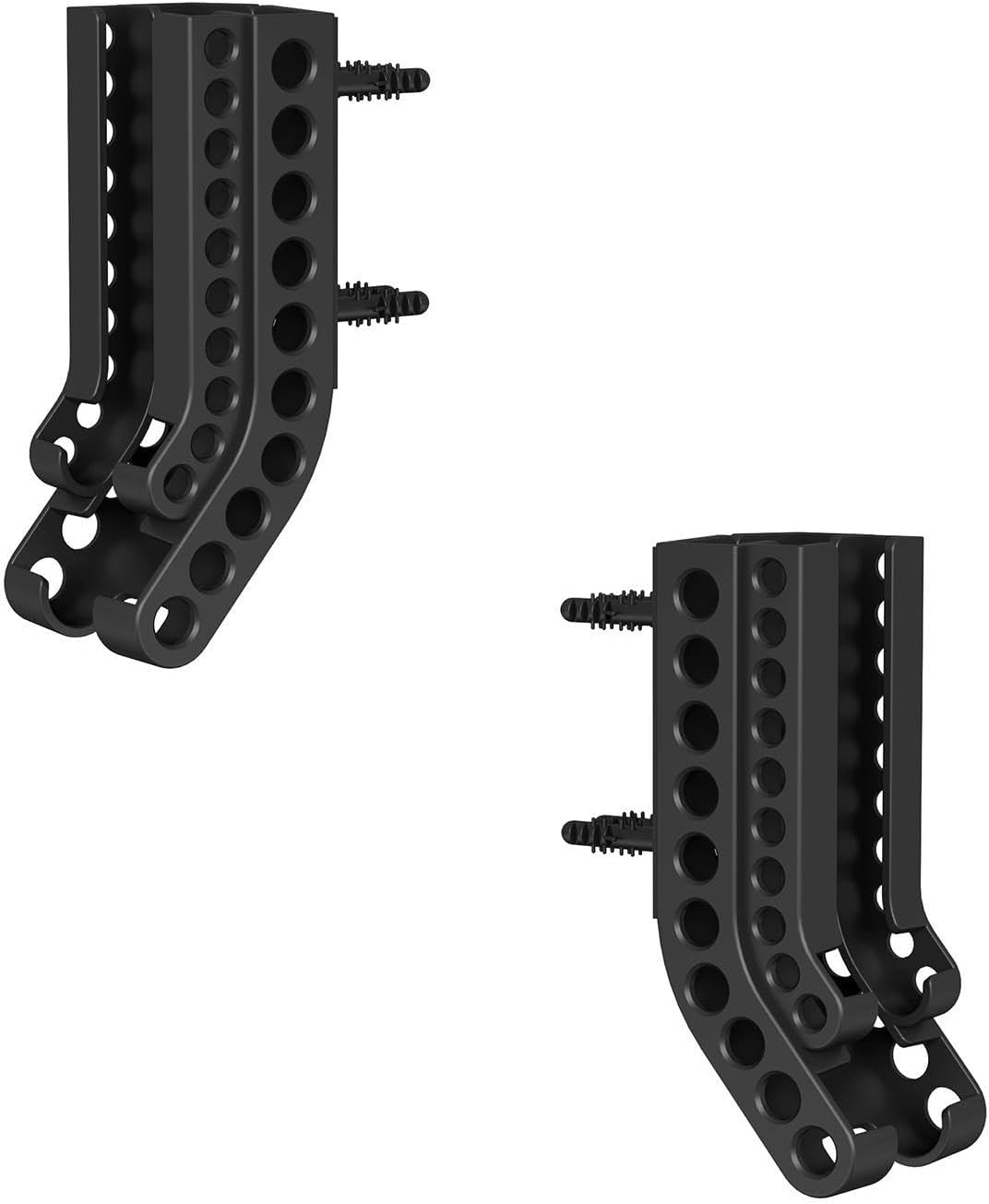 Battery Storage Organizer - Battery Dispenser Organizer, Battery Holder Storage | Wall Mount Battery Holder, Battery Organizer Storage Holder, Wall Mount Holds 10 AA and 10 AAA Batteries - Black image number 5