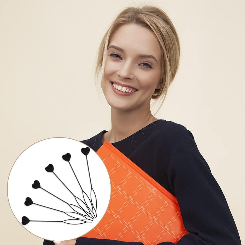 Hair Beads Tool for Braid for Girls Women Beaded Hair Braiding Tools Quick Beader for Hair Braids Bead Feeder for Hair 6Pcs image number 2