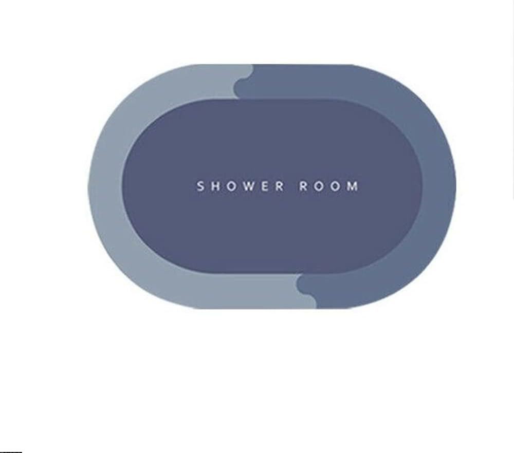 2X Red Non-Slip Bedroom Floor Tub Rug Memory Foam Bath Mat Bathroom Pad Soft Absorbent