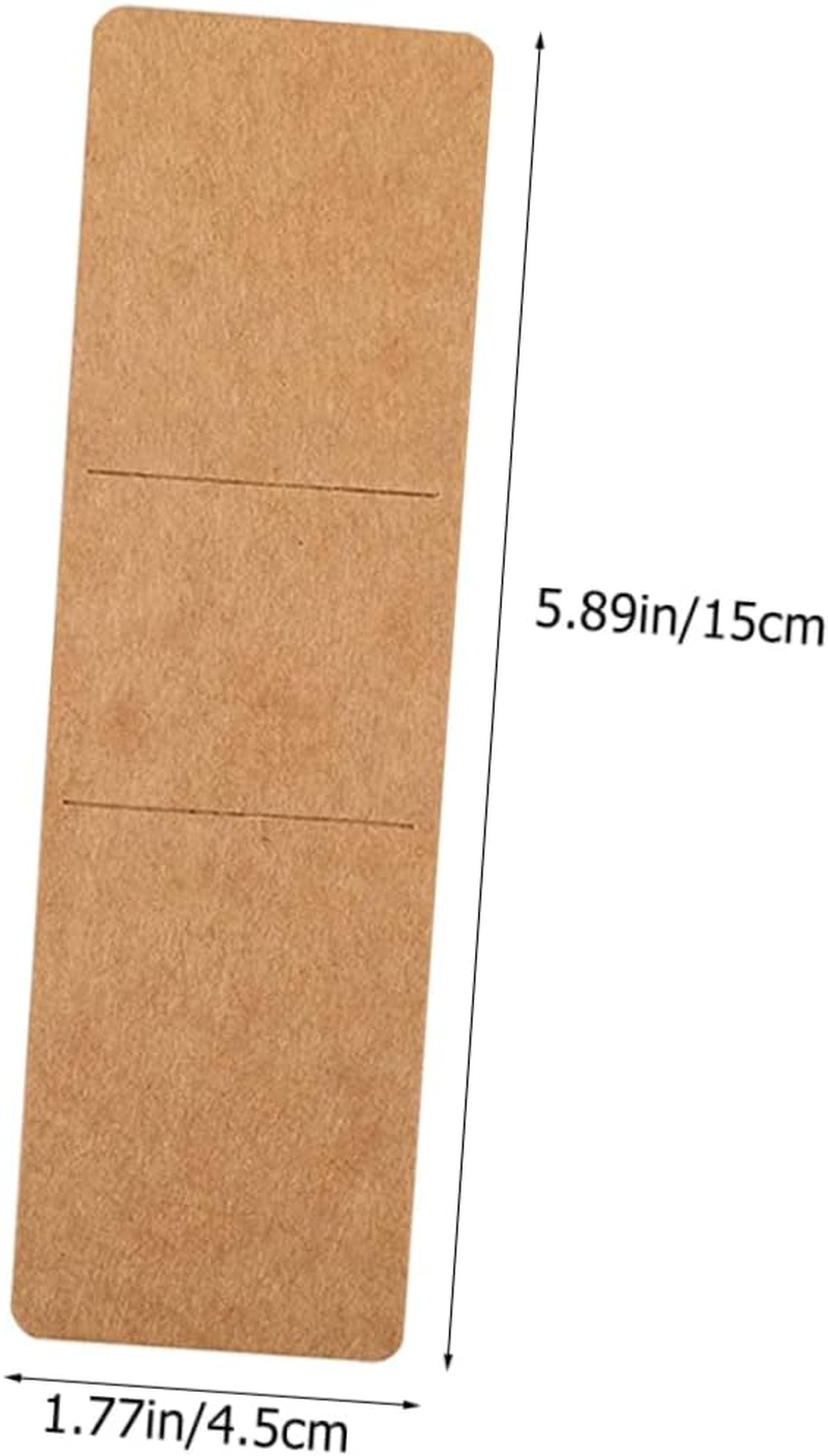 Ciieeo 30Pcs Bookmarks Cute Magnetic Card Display Present Packaging Cards for Women image number 3