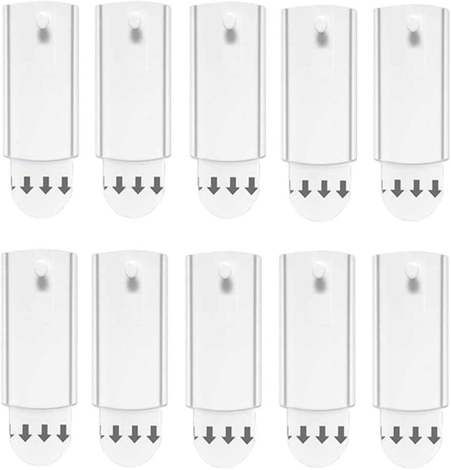 10 Pcs Large Universal Frame Hanger, Wanfoou Picture Hangers, Invisible Adhesive Picture Hanger , Damage Free Picture Hanging Hooks, Durable, No Nails image number 2