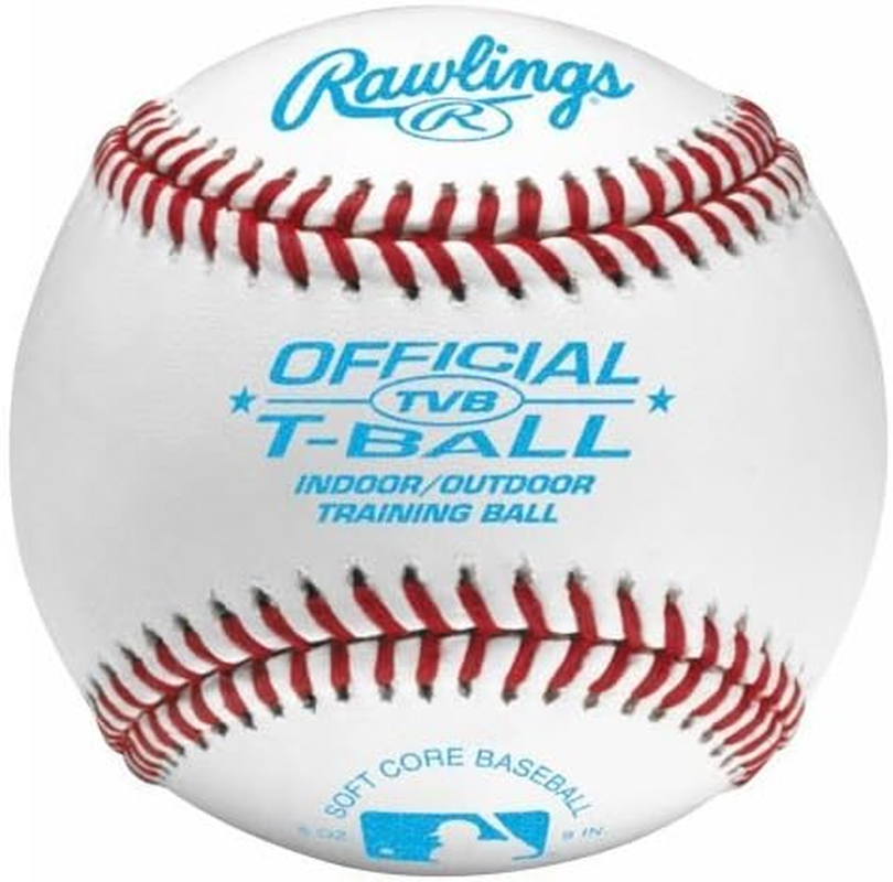 Rawlings Ash Wood T-Ball Bat/Ball Combo image number 1