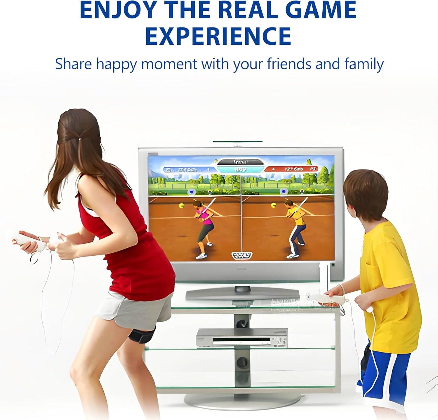 PZL 2 Pack New Remote with Nunchuck for Wii Controller, Compatible with Nintendo Wii/Wii U, with Silicone Case - White and Black image number 1