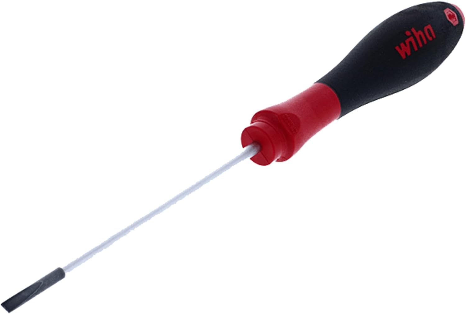 Wiha Softfinish&reg; Slotted Screwdriver with round Blade (27755) 6.0 Mm X 150 Mm
