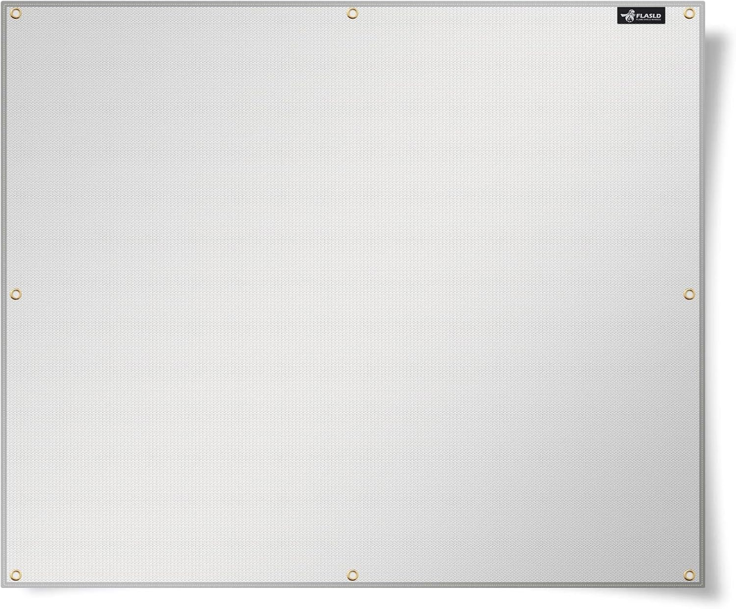 FLASLD Aluminum Heat Shield Mat for Deck Fence, Railing, Grill, Stove, Oven and Refrigerator, Fireproof Cover and Screen Protect Deck Railing from Grill (30&times;40 Inch) image number 1