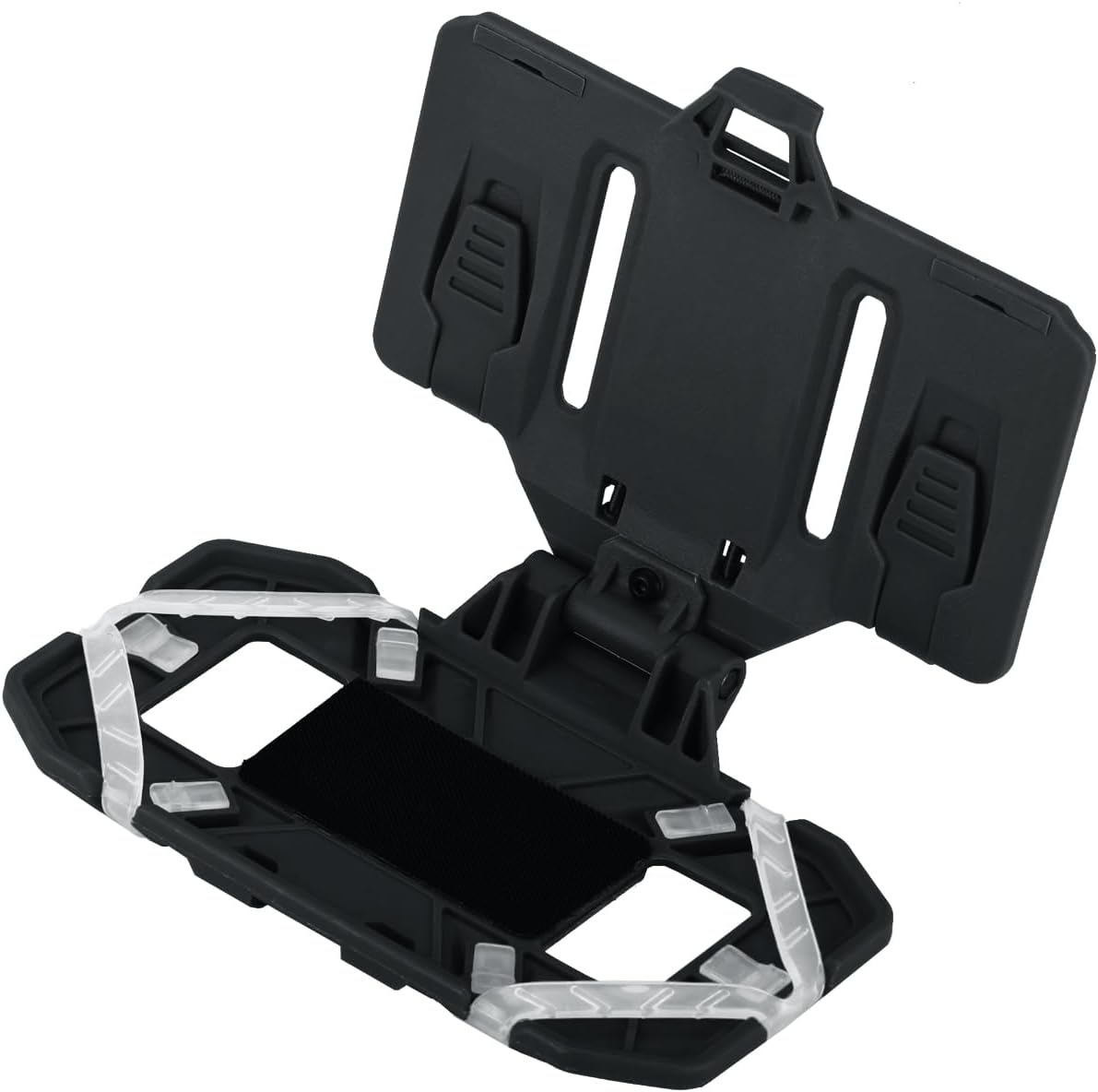 Eralcna Tactical Gear Plate Carrier Vest Accessories Phone Chest Mount Holder for Screen Size 4.7"-6.7",BK