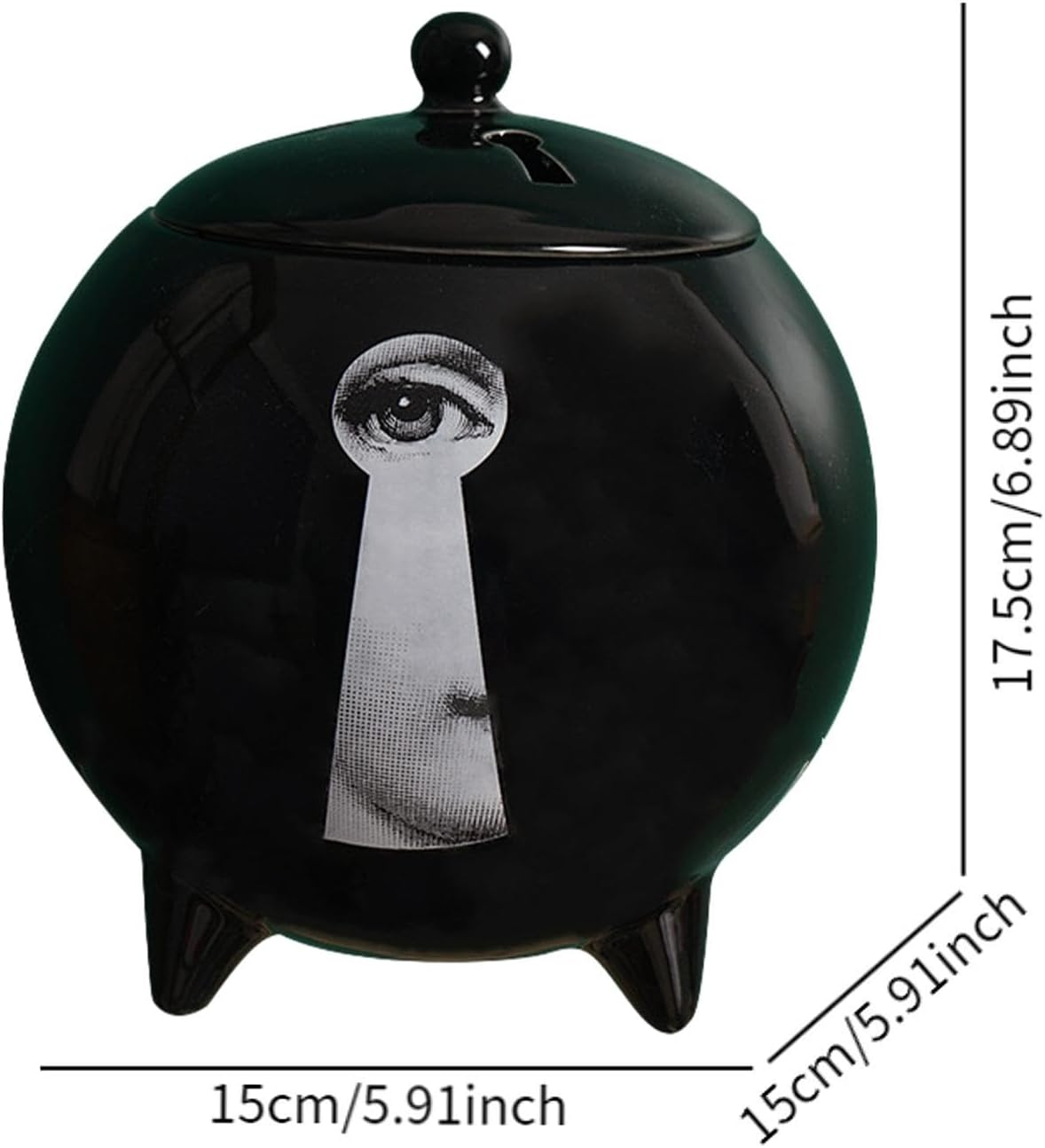 Aroma Essential Oil Ceramic Ornament, Candle Holder, Aesthetic Room Decor, Unique Aroma Diffuser,Home Decor for Living Room, Style I image number 6