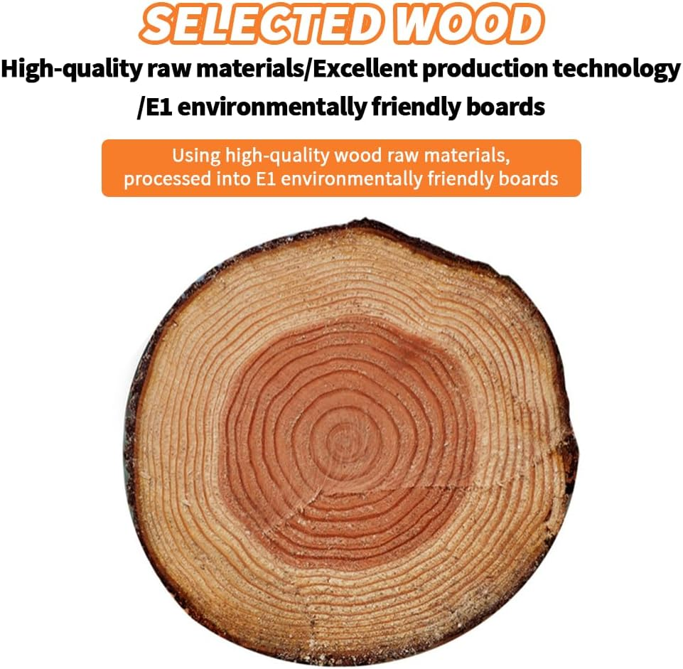 TOMVAES Desktop Bookcase, Office Storage Rack, Adjustable Book Shelf, Desk Organizer Set for Home Office, Living Room, Bedroom (Wood) (Walnut) image number 4