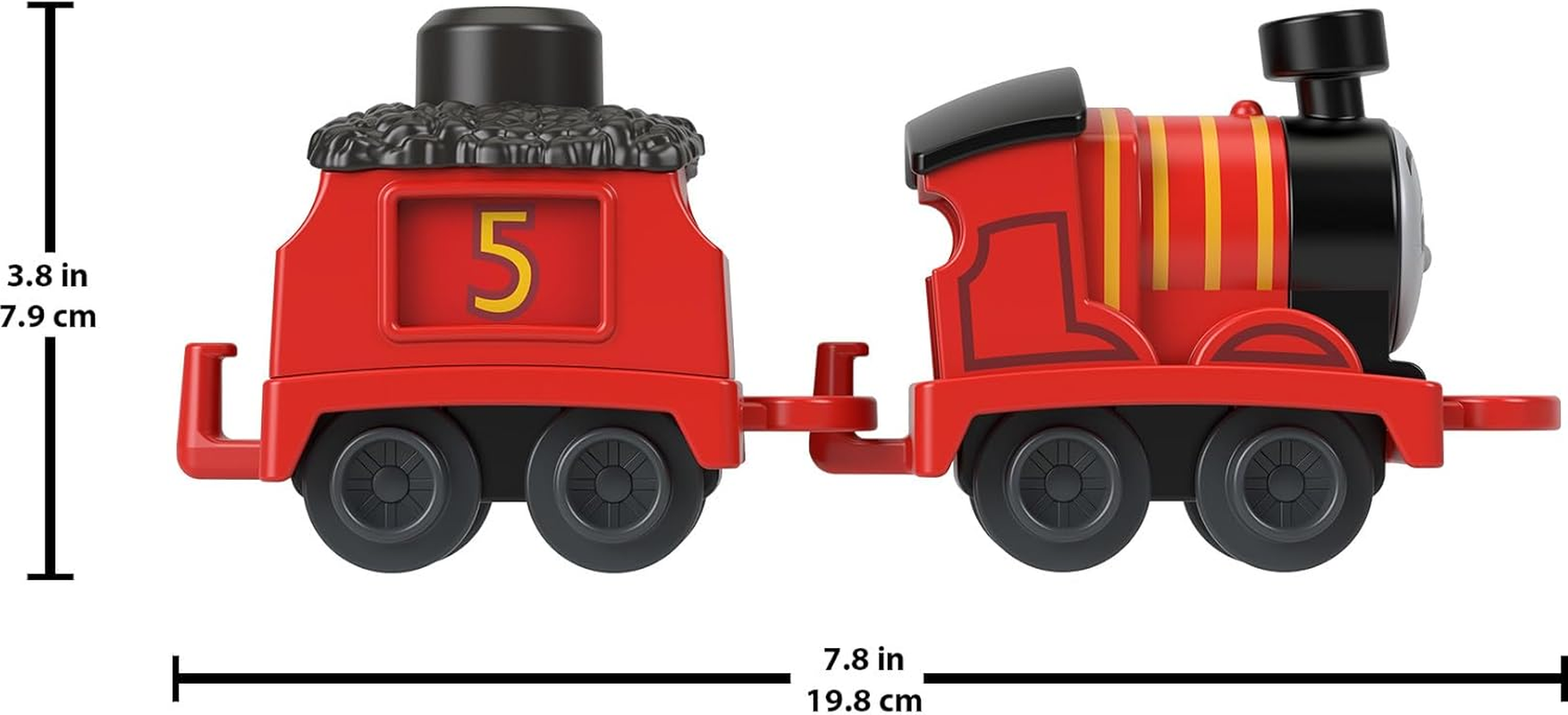 Thomas & Friends Toddler Toy My First Knapford Station Train Playset with Stack & Wobble Cargo for Kids Ages 18+ Months image number 3