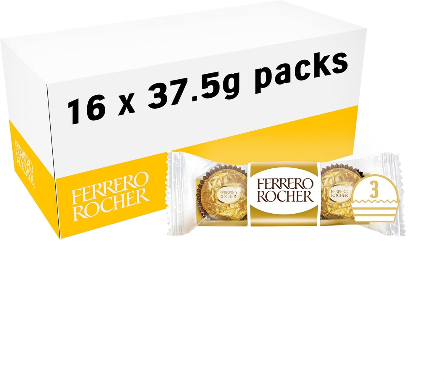 Ferrero Rocher Chocolate, 16 X 37.5 Grams image number 6