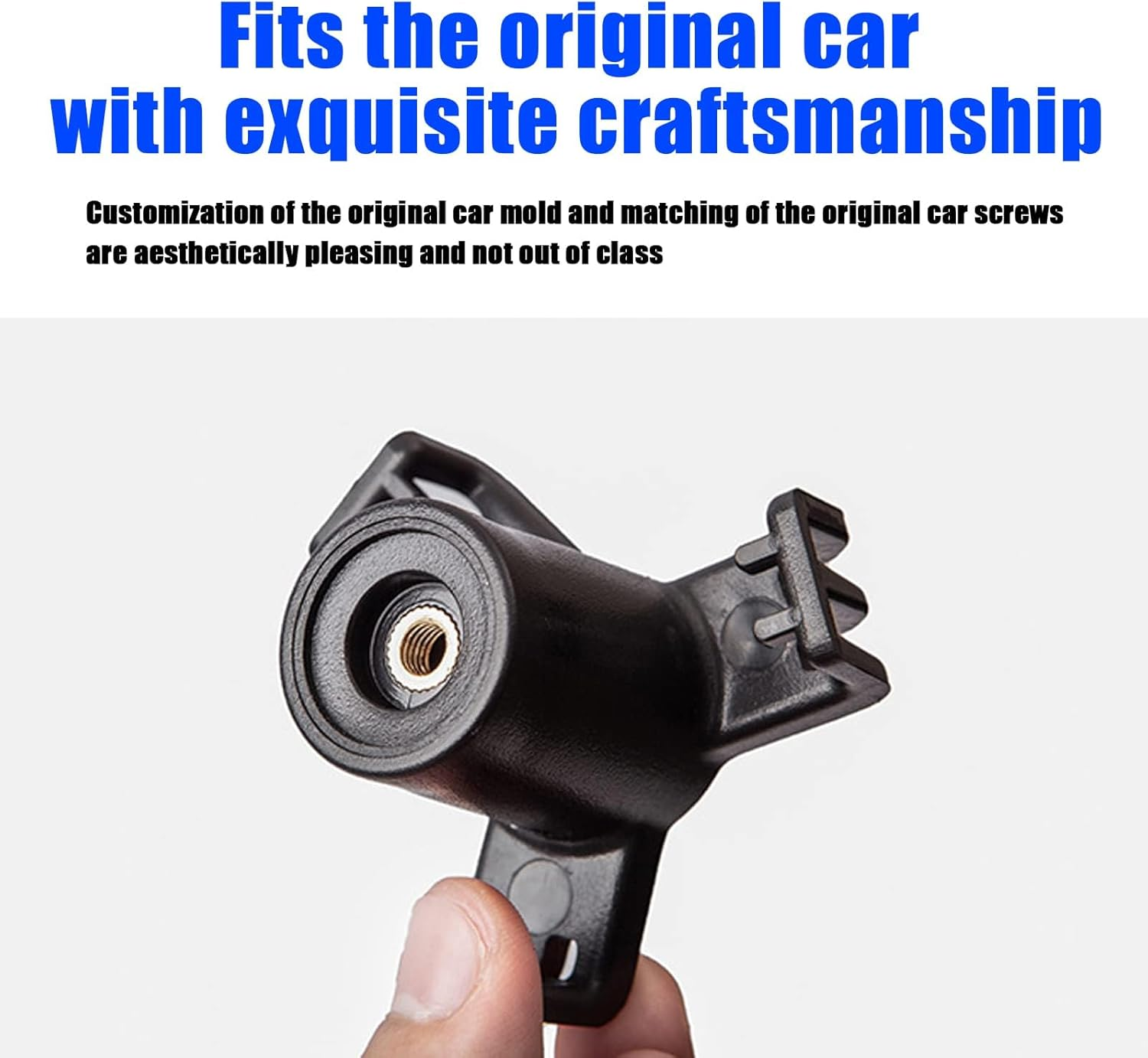 1 PC Trunk Grocery Bag Hook for 2016-2023 Tesla Model 3, Trunk Holder Hanger Interior Accessories Aluminum Trunk Grocery Bag Hook (Black) image number 3