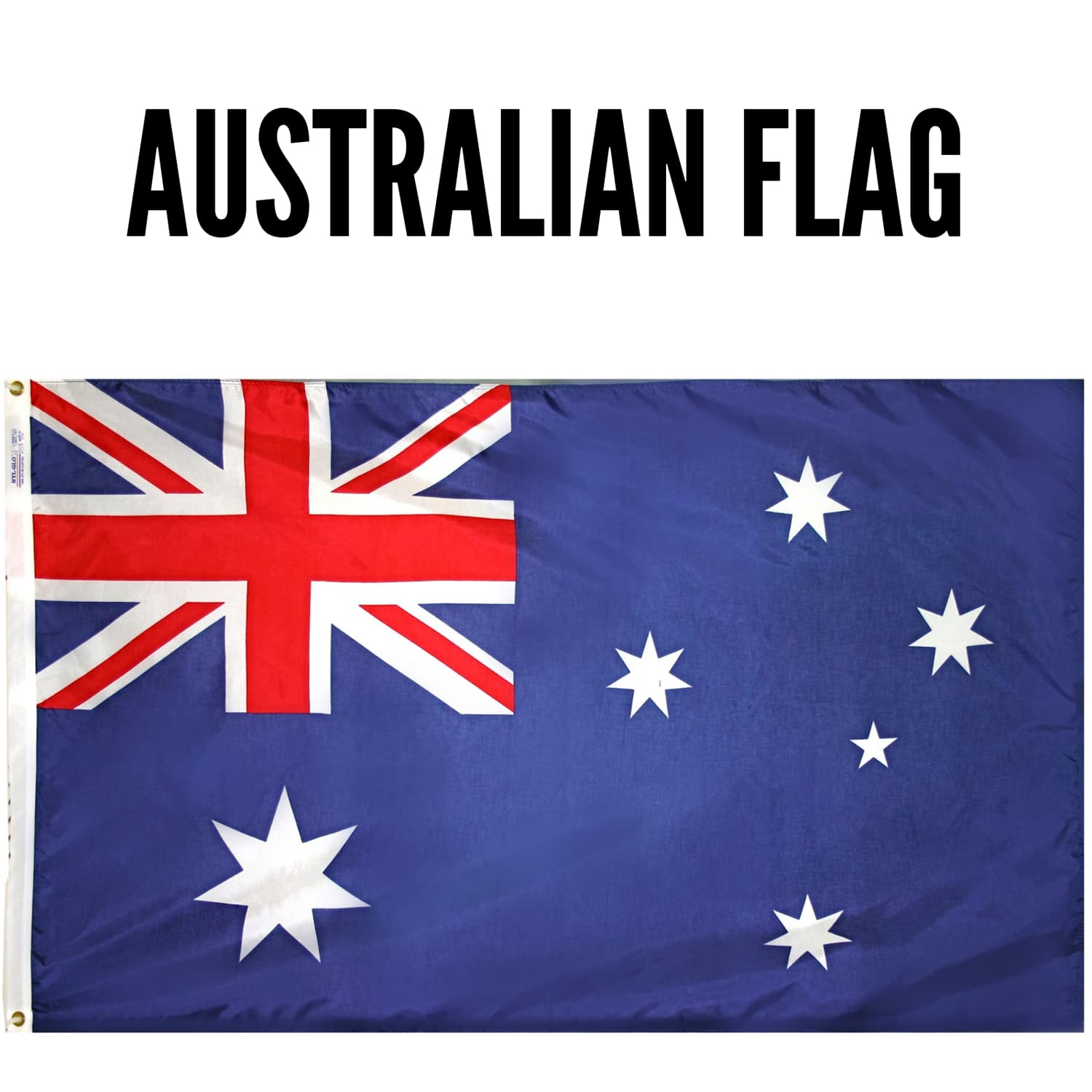 Large Australian Flag Outdoor Australia Day Party Aussie Oz Aus Festival image number 3