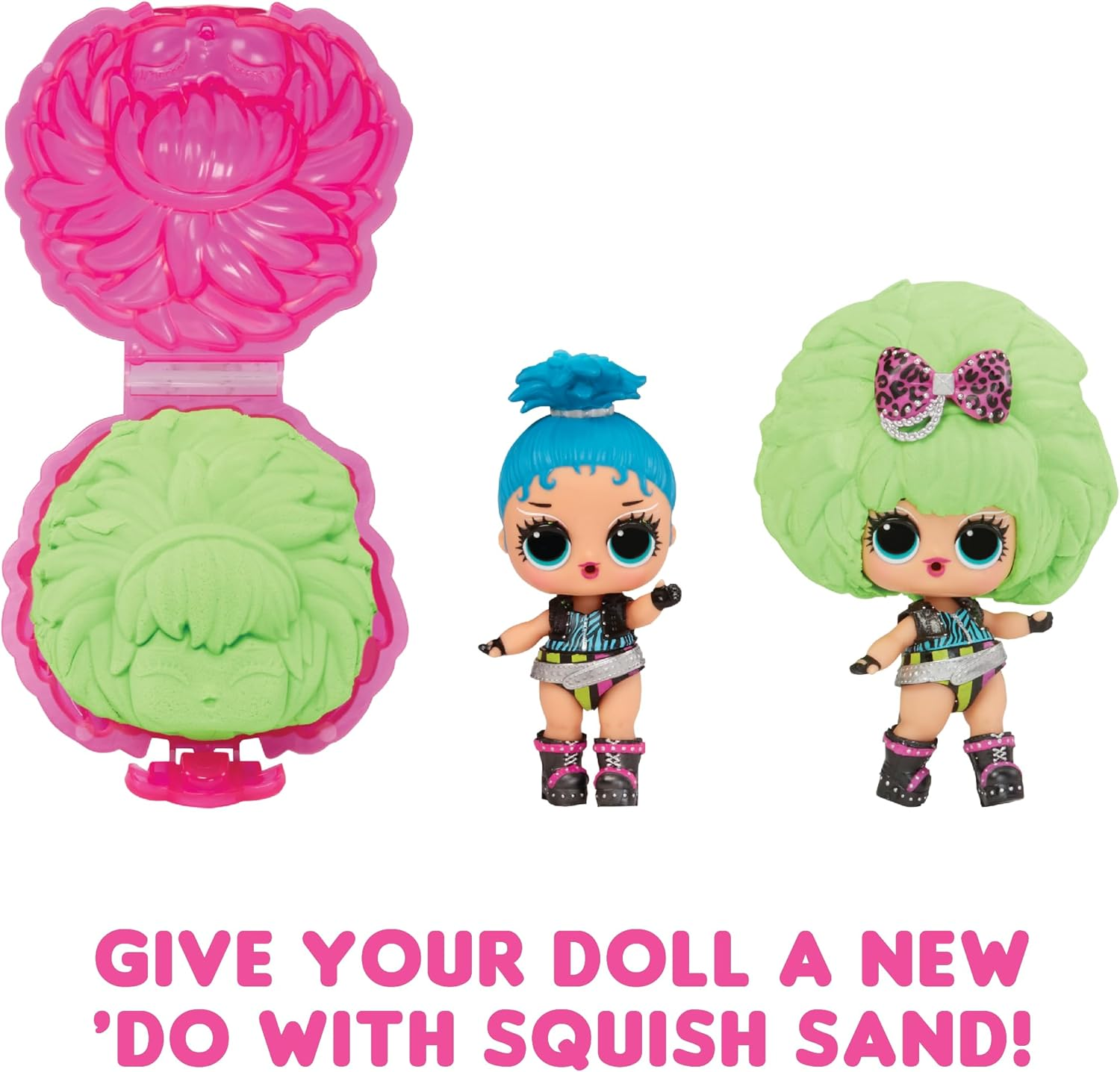 L.O.L. Surprise! Squish Sand Magic Hair Tots - Collectible Doll with Squish Sand and Surprises - Great for Girls Ages 3+ image number 5