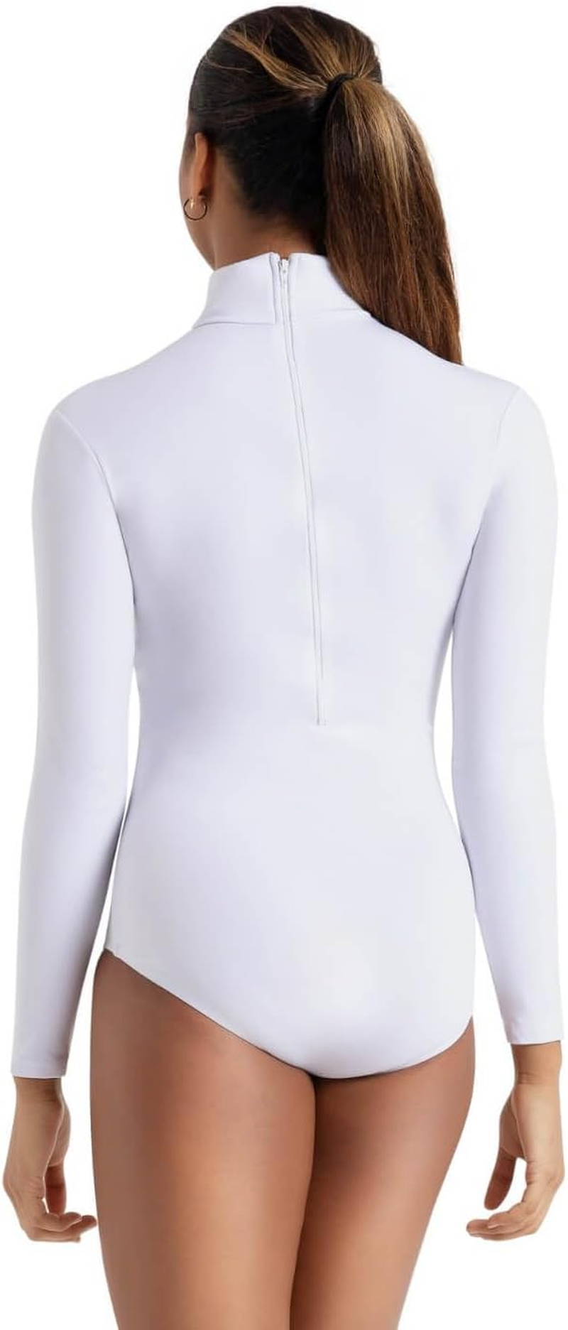 Capezio Women'S Turtleneck Long Sleeve Leotard image number 2