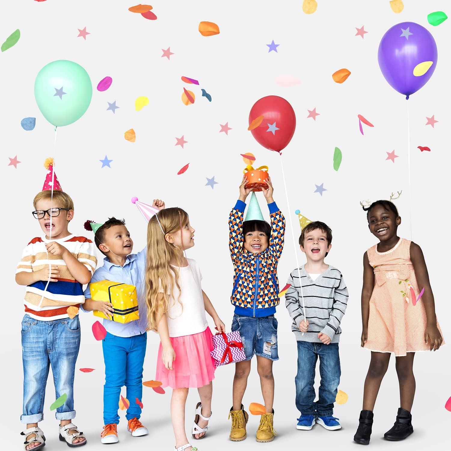 1500Pcs Holographic Self-Adhesive Star Sticker for Crafts - Laser Five-Pointed Mini Foil Stars for Kids Reward at School Classroom (Laser Silver) image number 6