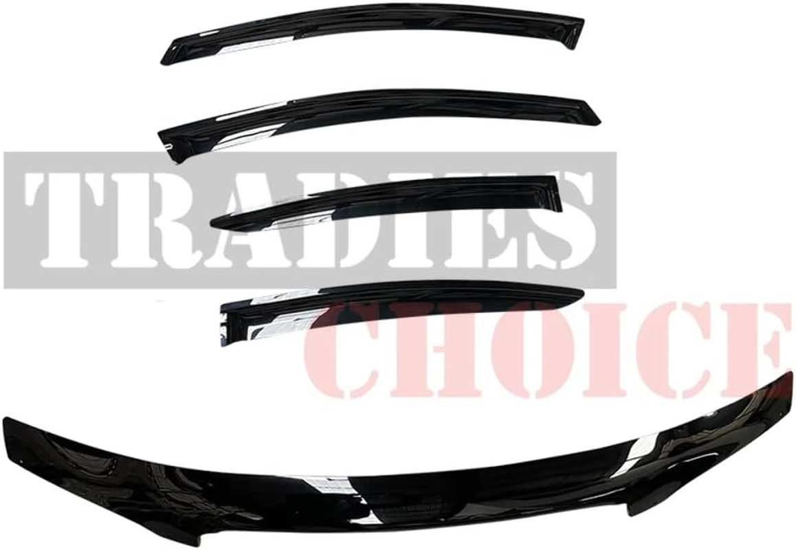 Bonnet Protector, Weathershields Compatible with Ford BA BF Falcon XT XR6,8 Fairlane Fairmont image number 2