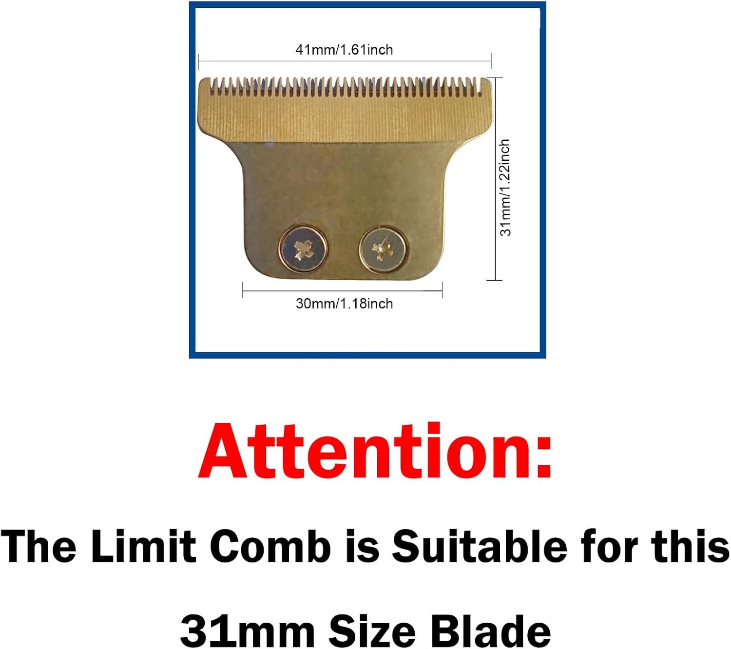 Torsor 8 Pack Hair Clipper Limit Comb Guide 1MM 2MM 3MM Guides Set with Protection Guard Cover for Vintage T9 Height 31Mm 32Mm T-Blade Electric Trimmer Cordless Shaver Outliner Edger Detailer image number 2