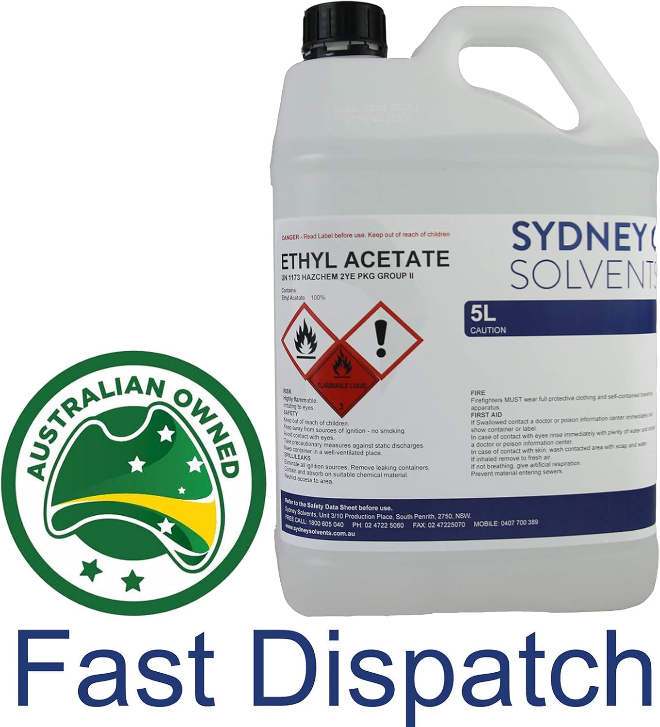 Ethyl Acetate 5 Litre image number 2