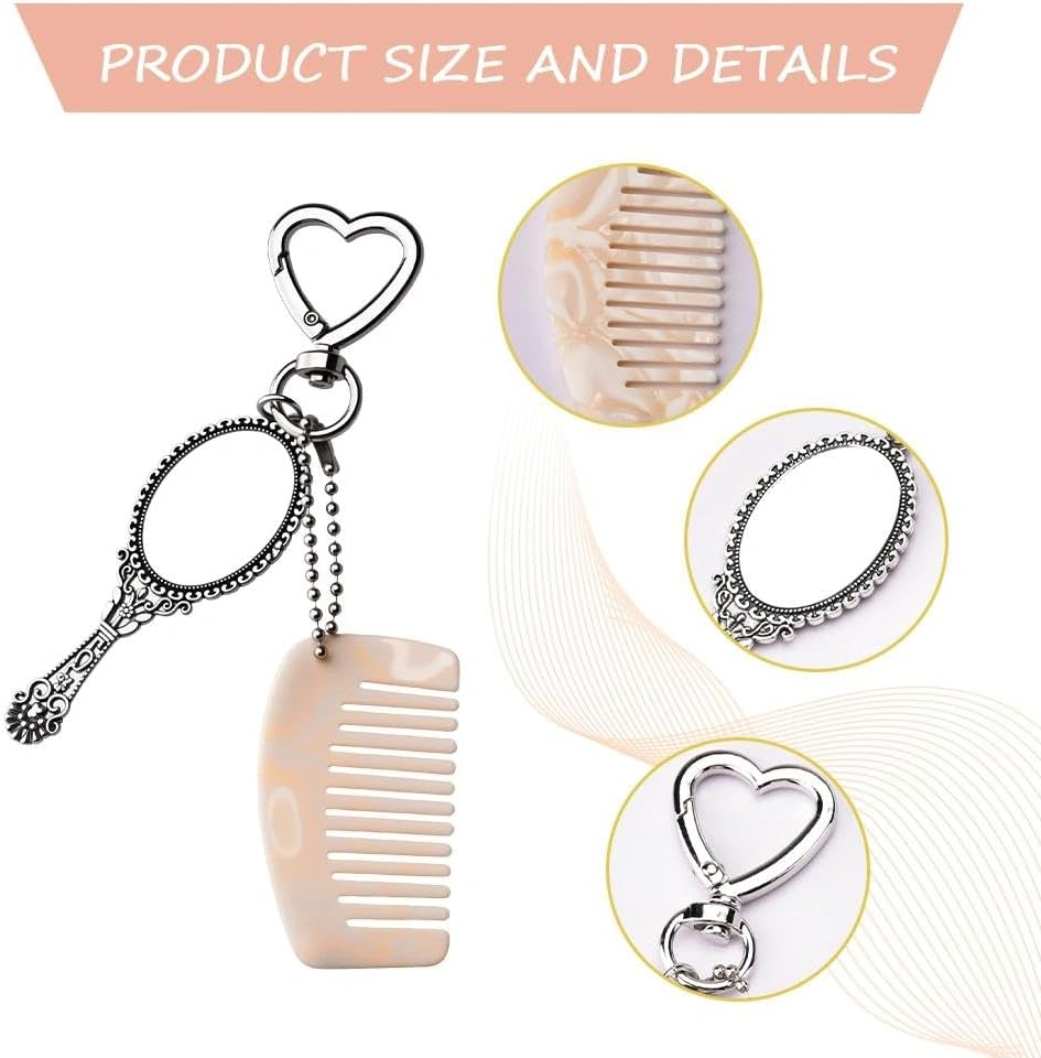 Acetate Keychain for Women Leopard Bag Charm Key Chain for Handbag Crossbody Bag Phone Car Keyring Accessory image number 4