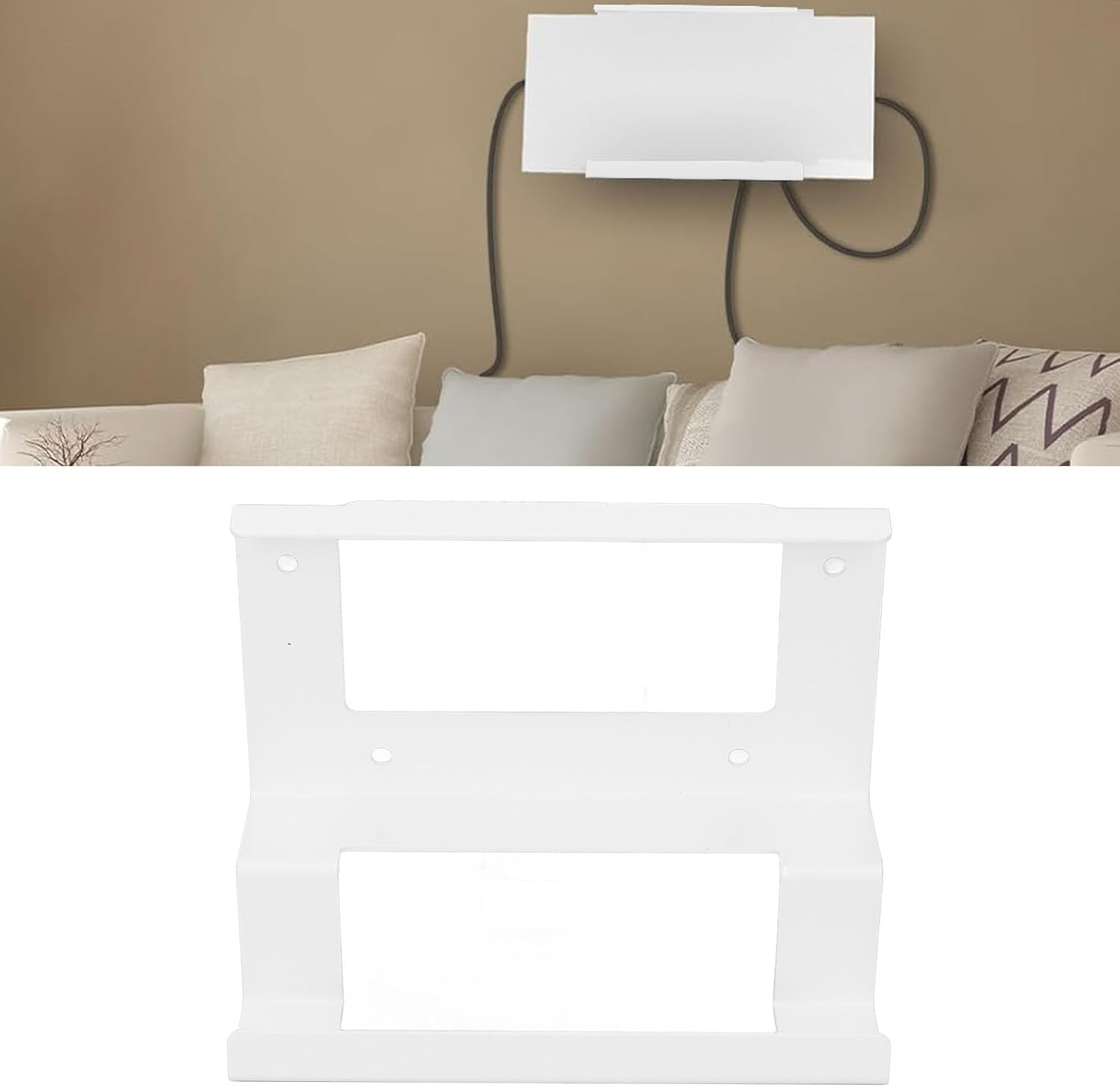 Gen 3 Mount, 2 in 1 Standard V3 Mesh Router Wall Mount, Internet Kit Satellite for Gen 3 Standard Router, Metal Router Mounting Kit for Home, RV, Boat image number 5