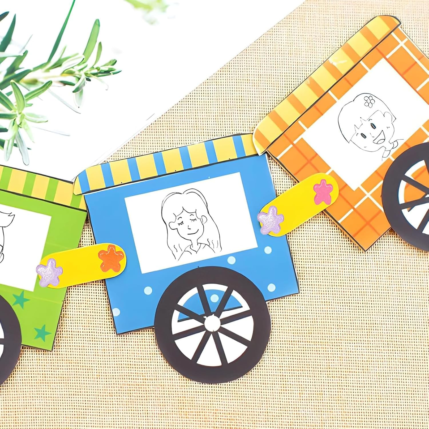 CALLYSONIC round Head Clips